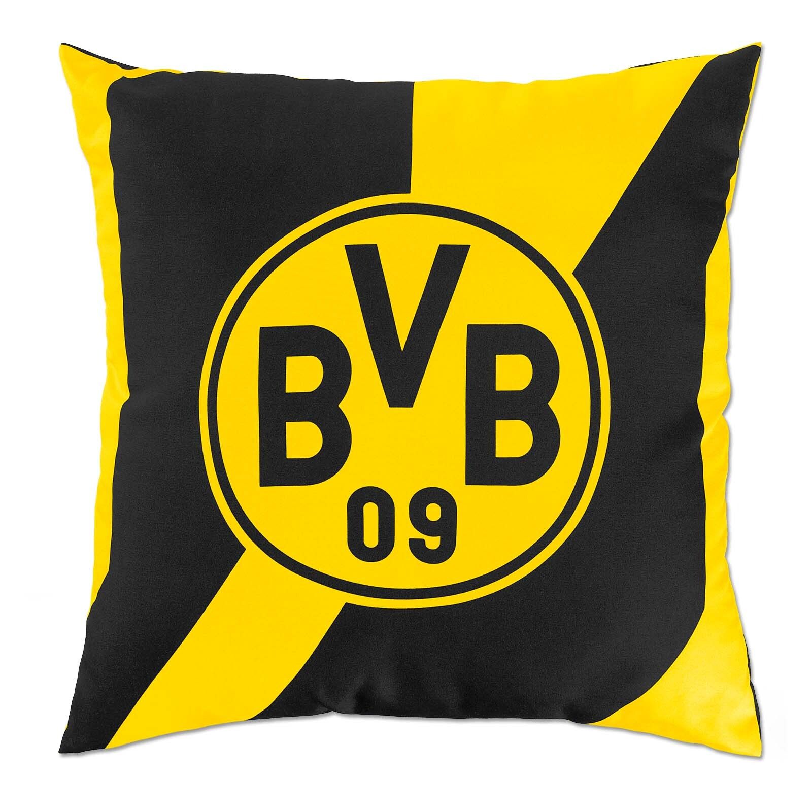 Kissen BVB schwarz/gelb