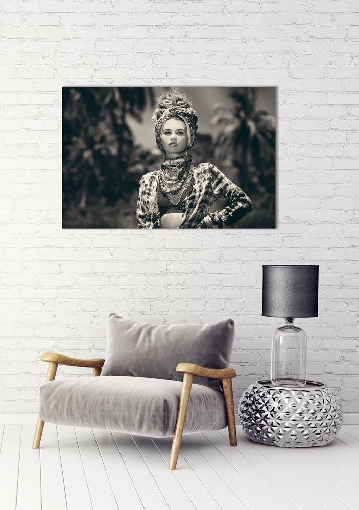 Akustikbild elegante DAME