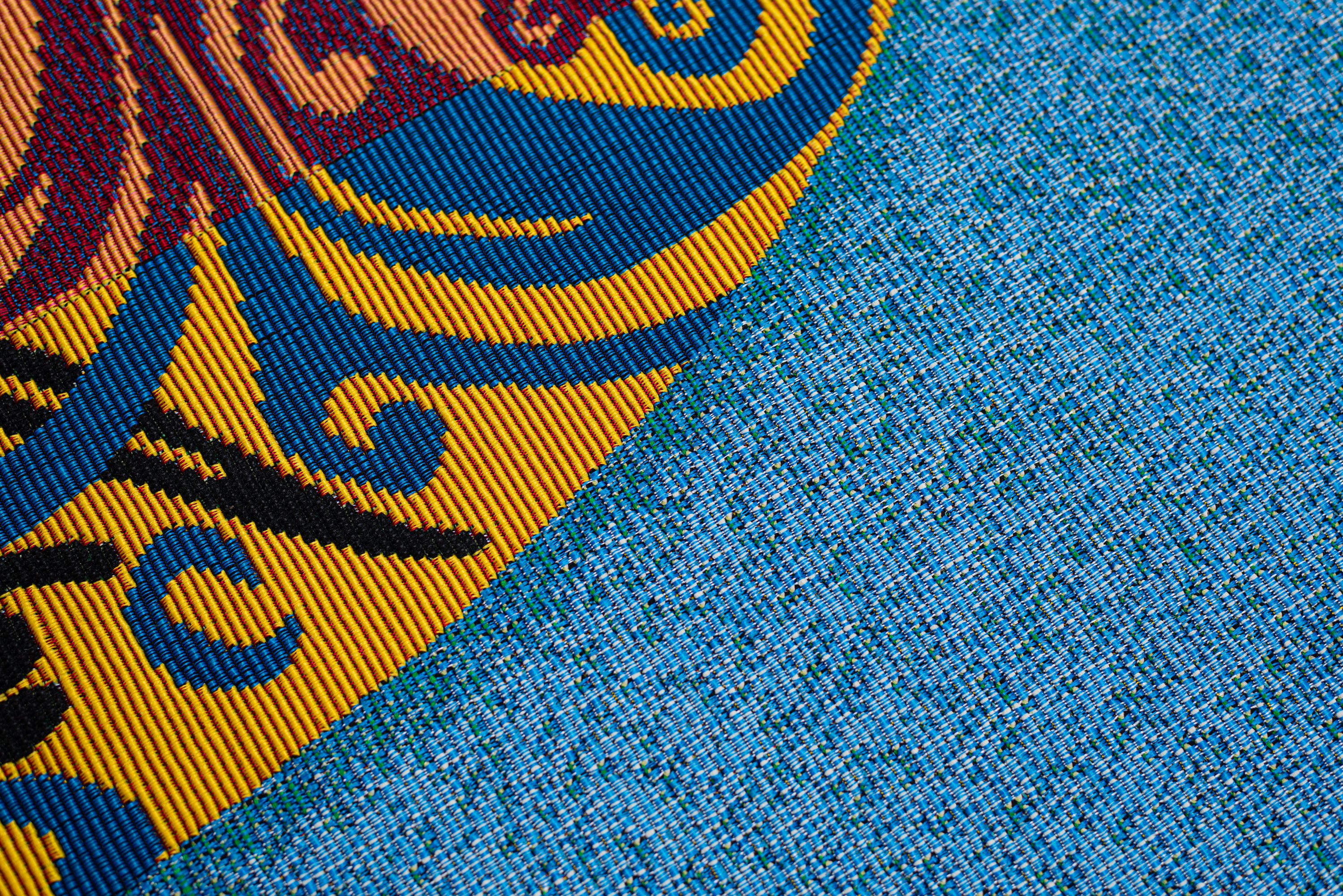 Teppich RANTUM BEACH blau