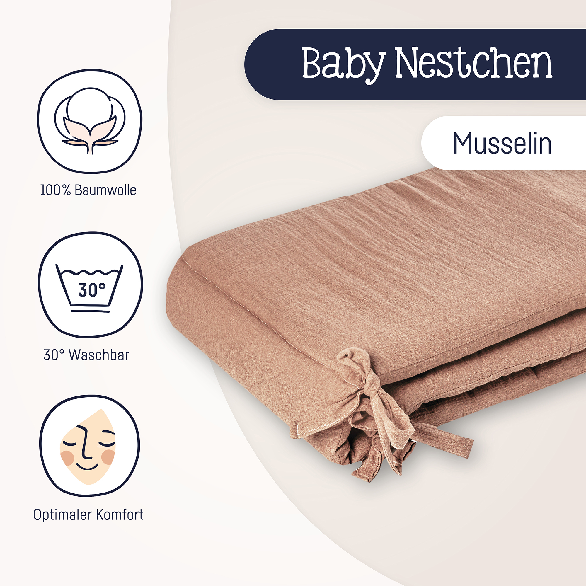 Nestchen ZÖLLNER Musselin