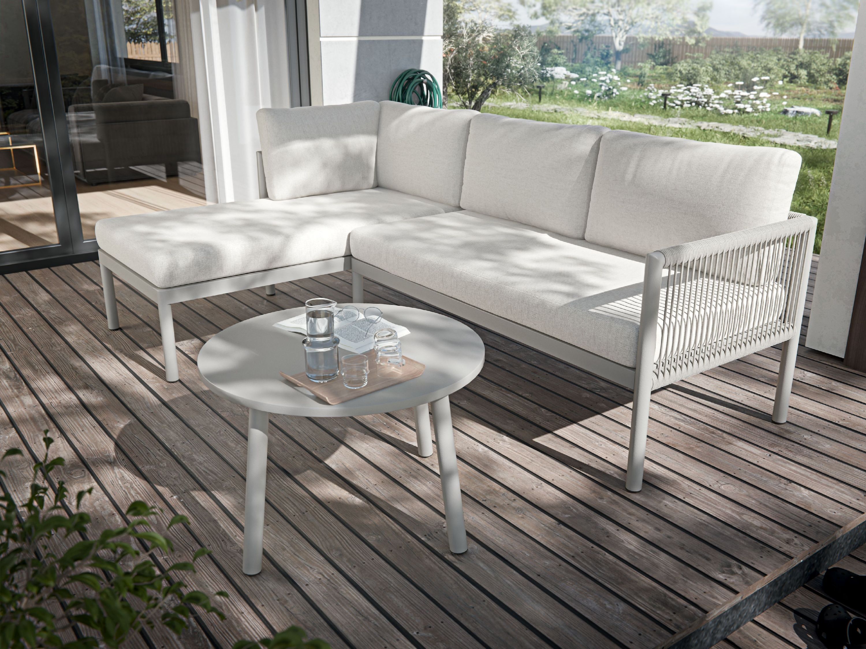 Lounge-Set Outdoor GATTEO