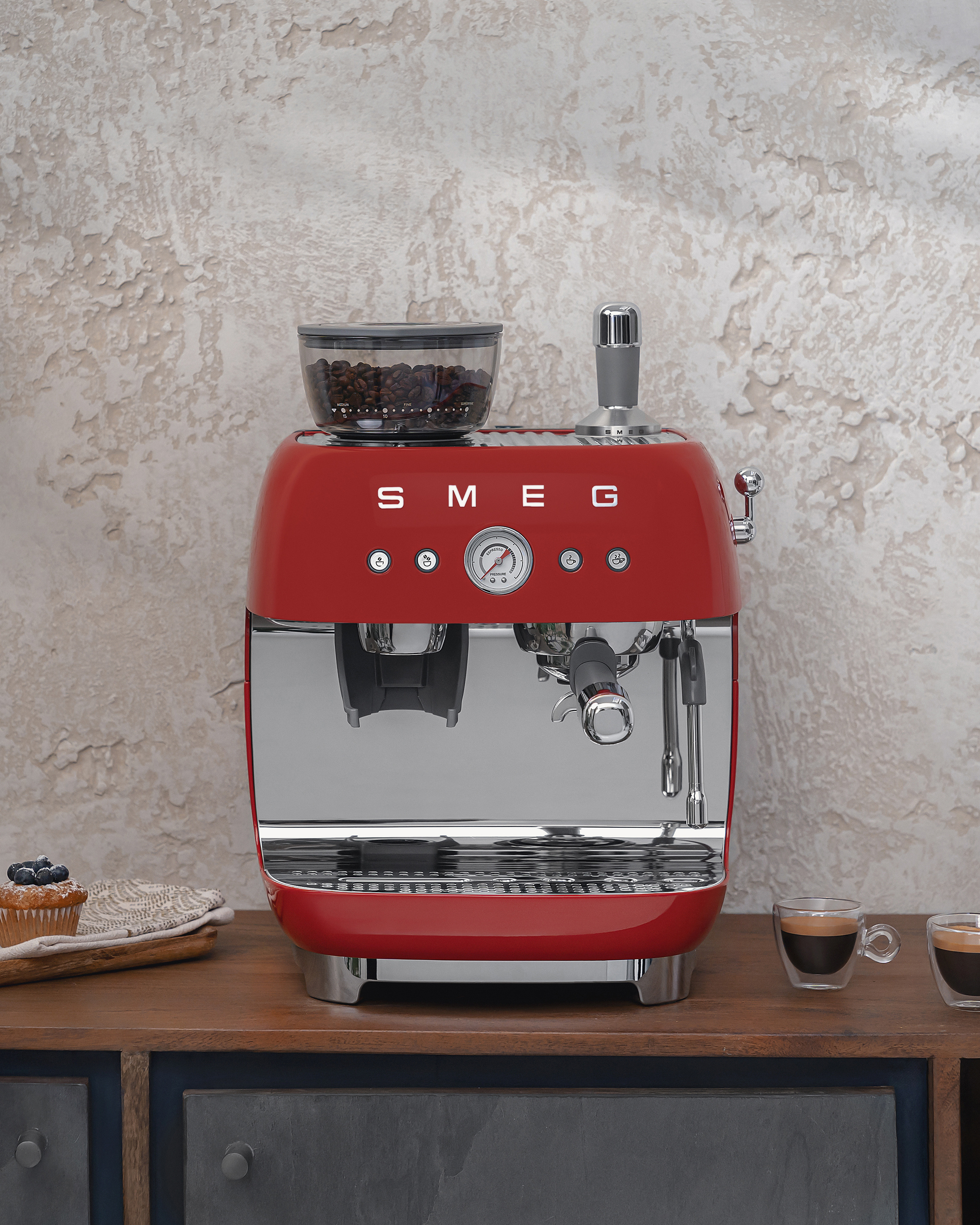 Siebträgermaschine smeg