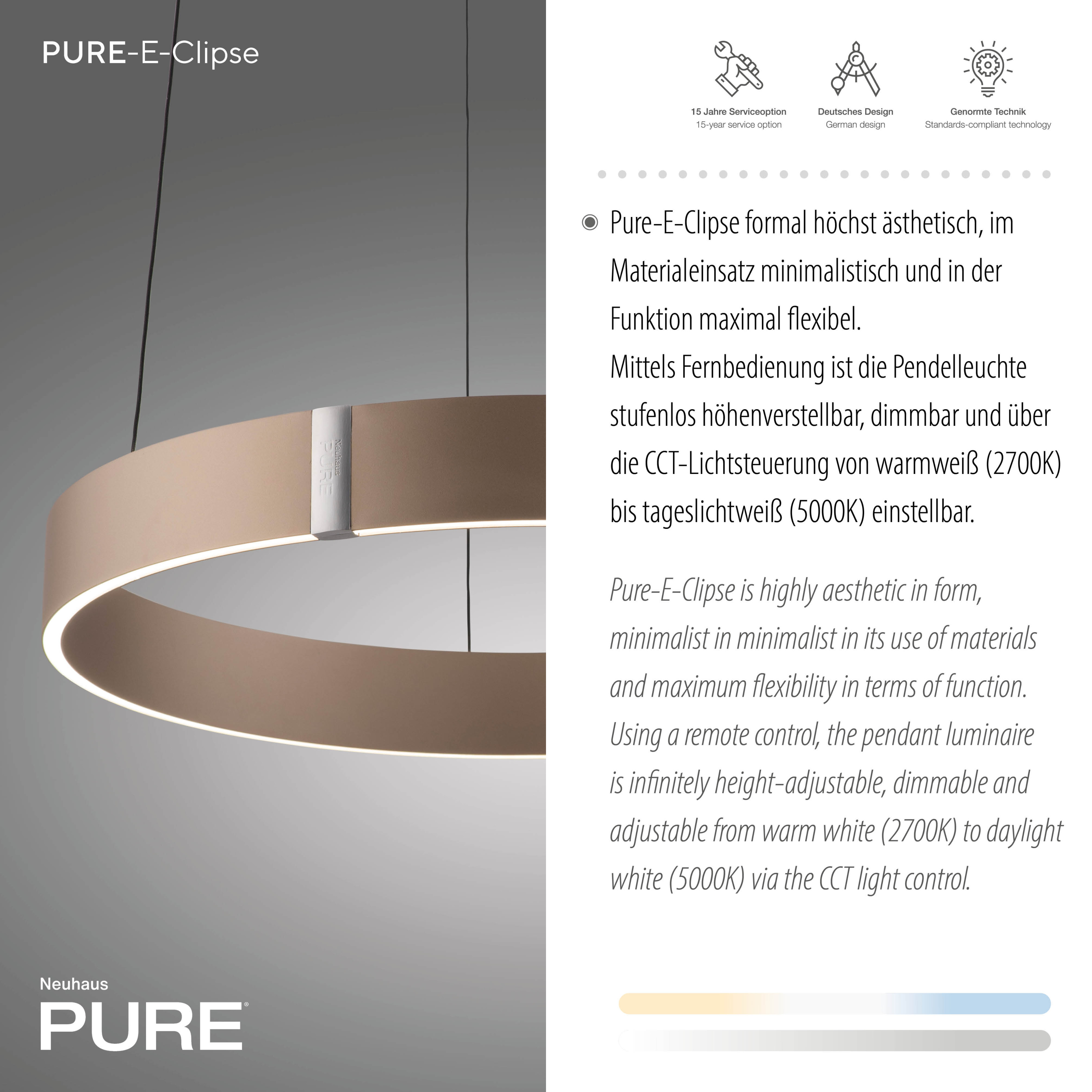 Pendelleuchte PURE E-CLIPSE