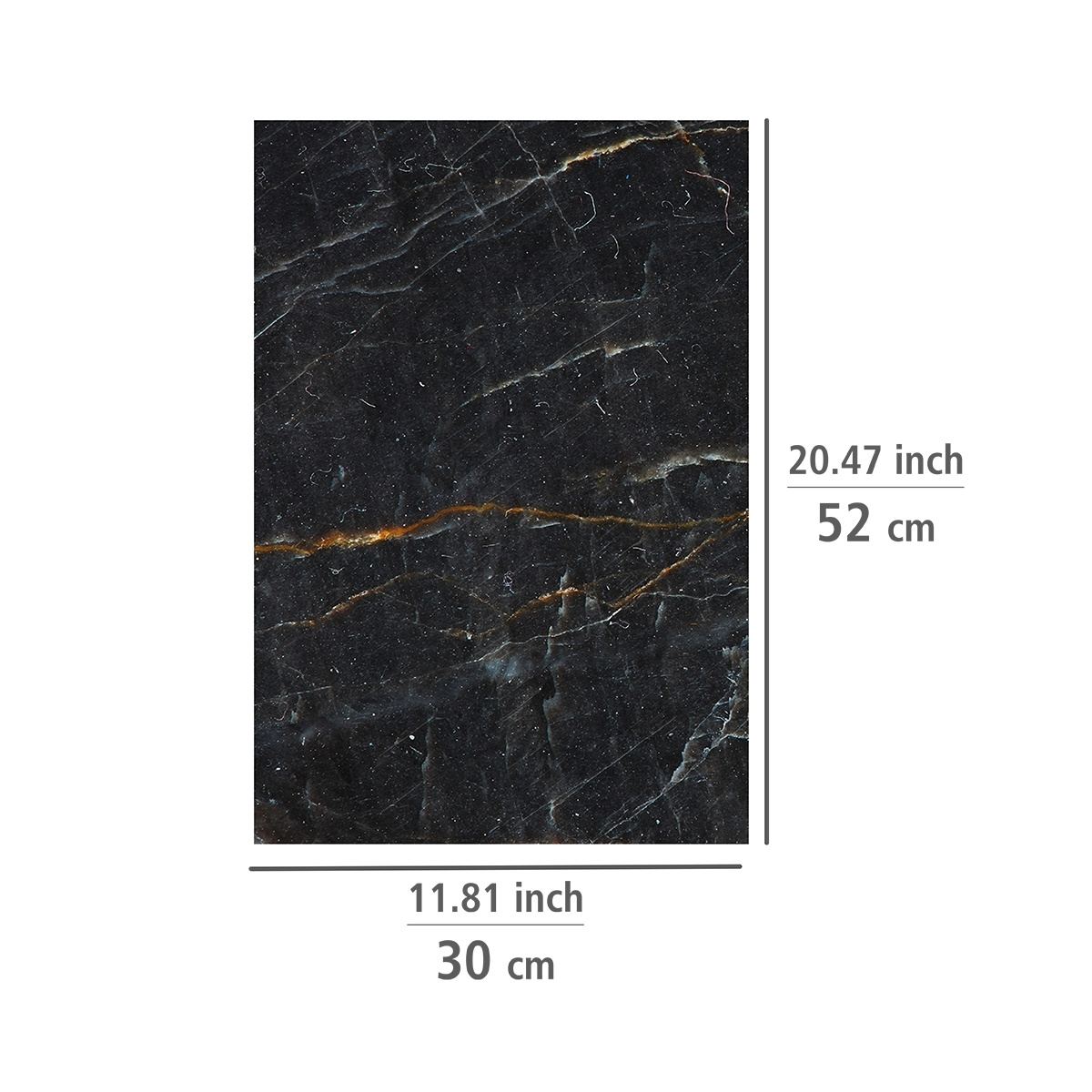 Herdabdeckplatten-Set MARMOR