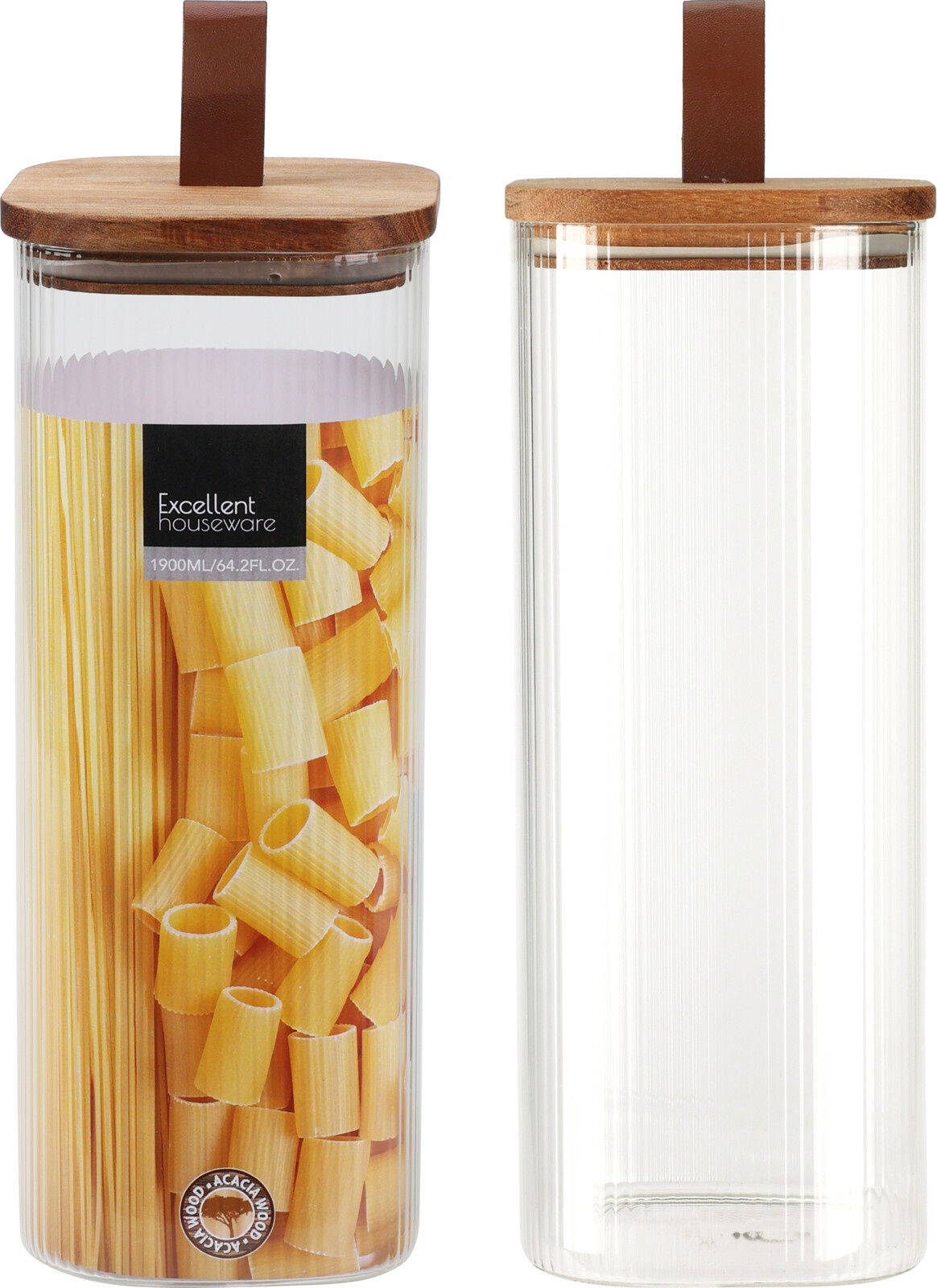 Vorratsdose GLAS/BAMBUS