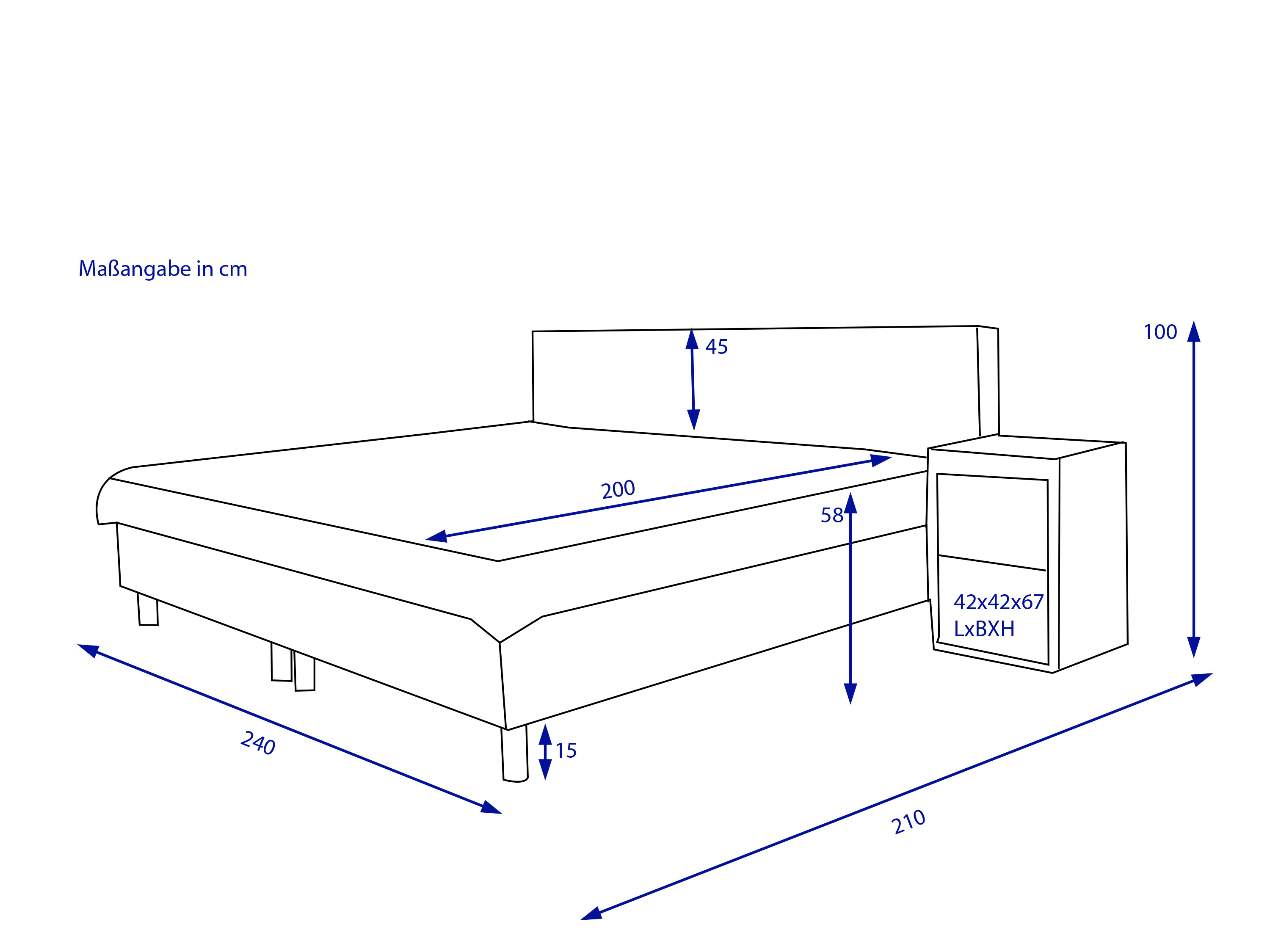 Boxspringbett SANSIBAR BILLUND