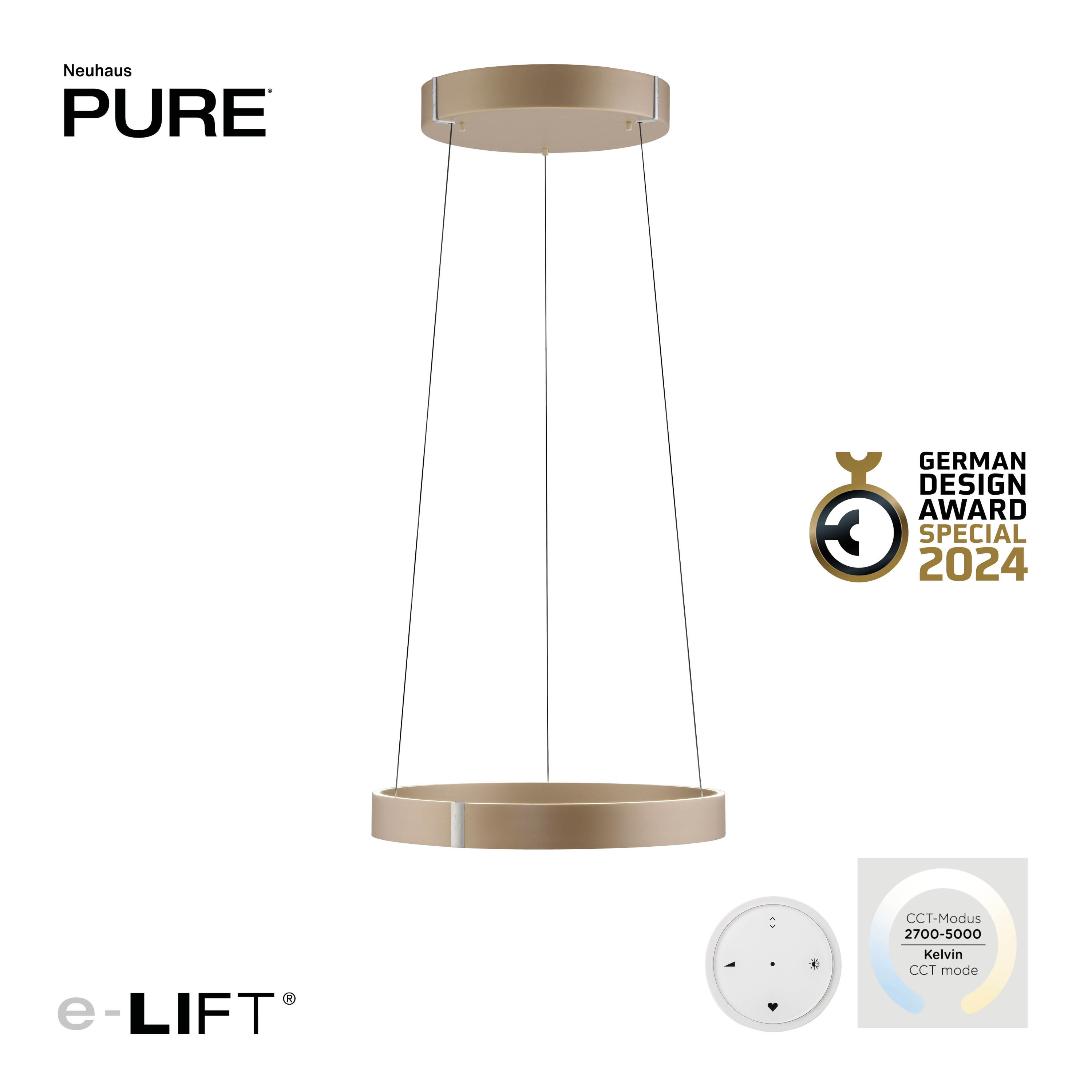 Pendelleuchte PURE E-CLIPSE