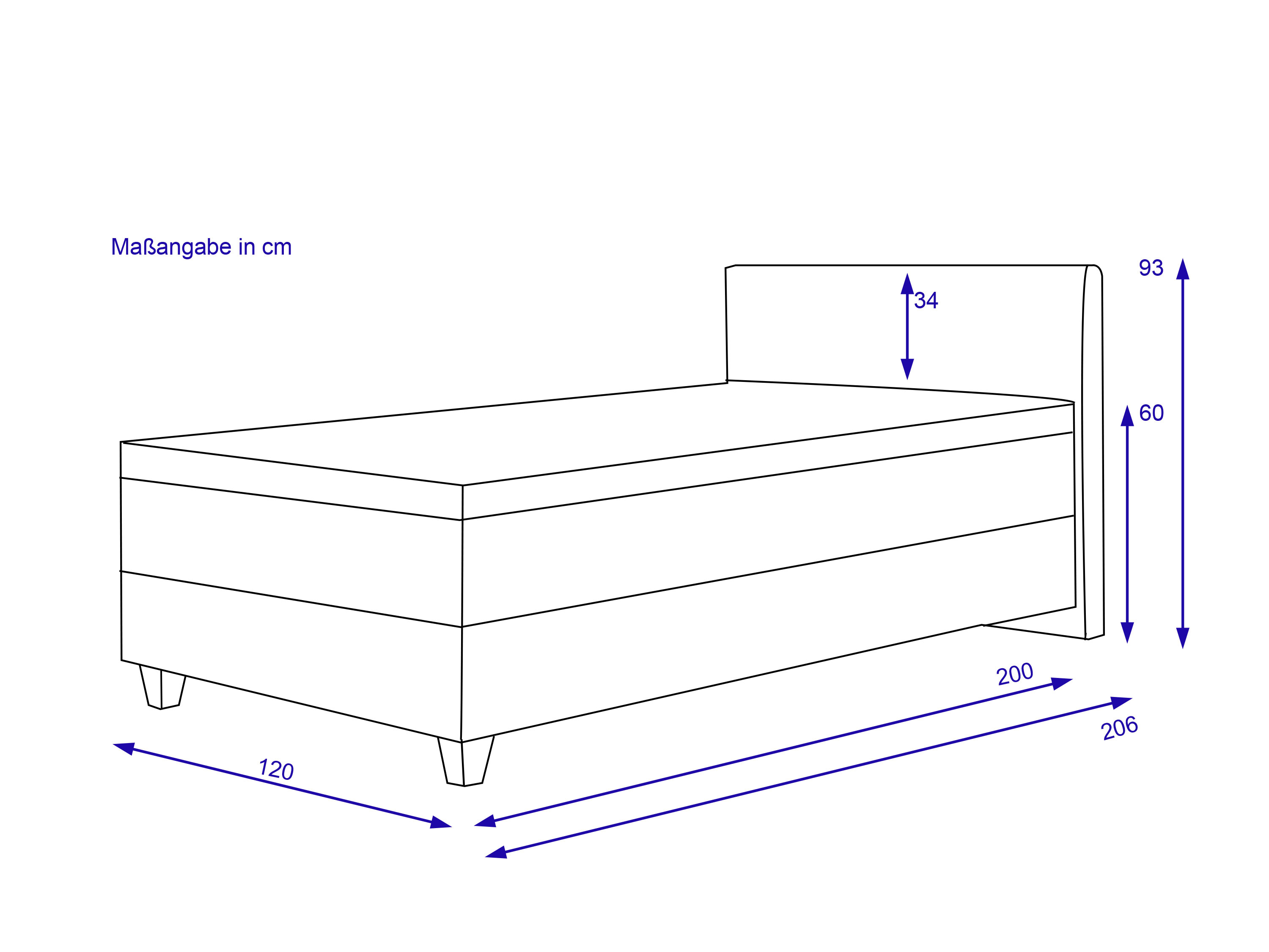 Boxspringbett SANSIBAR SUNDSMARK