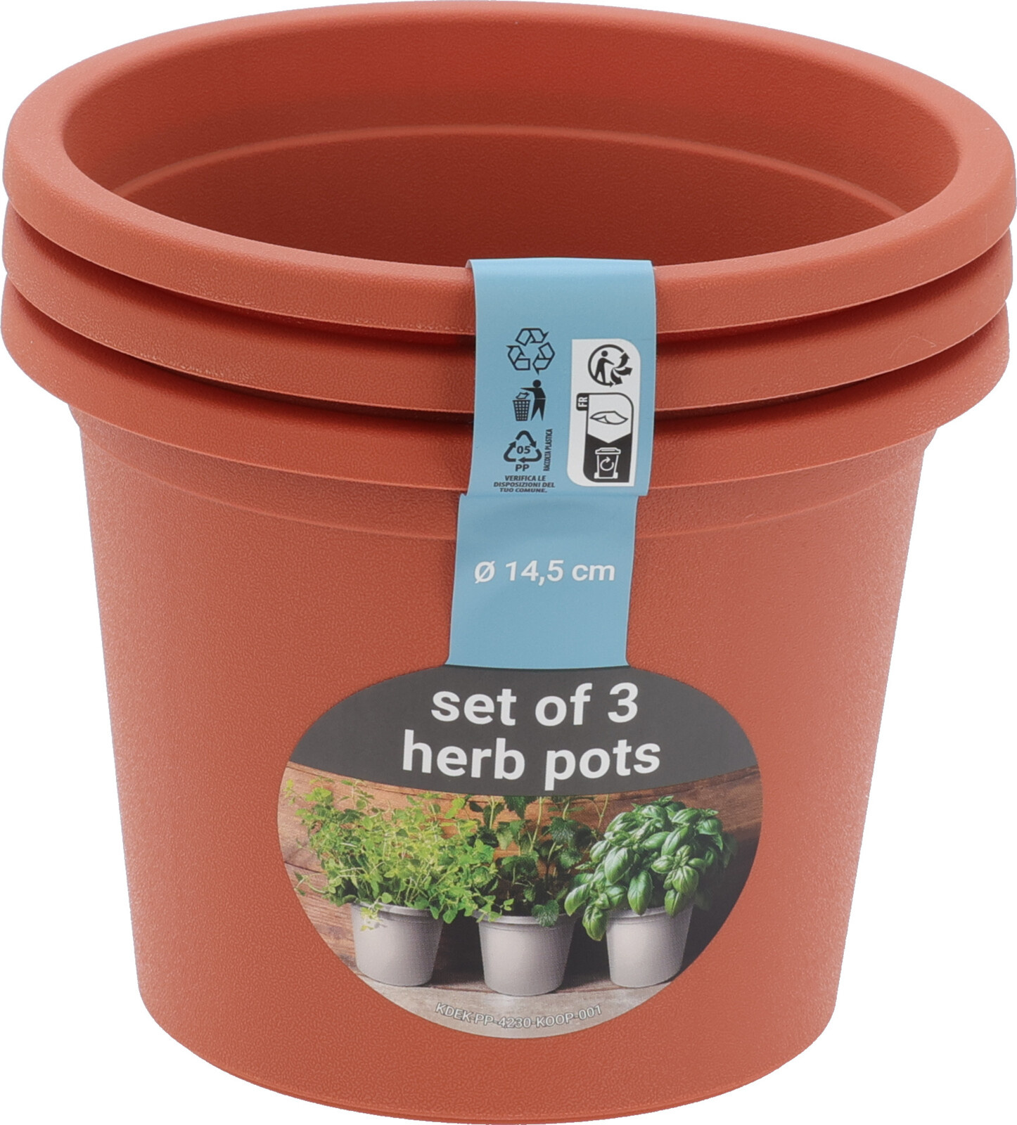 Pflanzgefäß-Set CASA 3-teilig