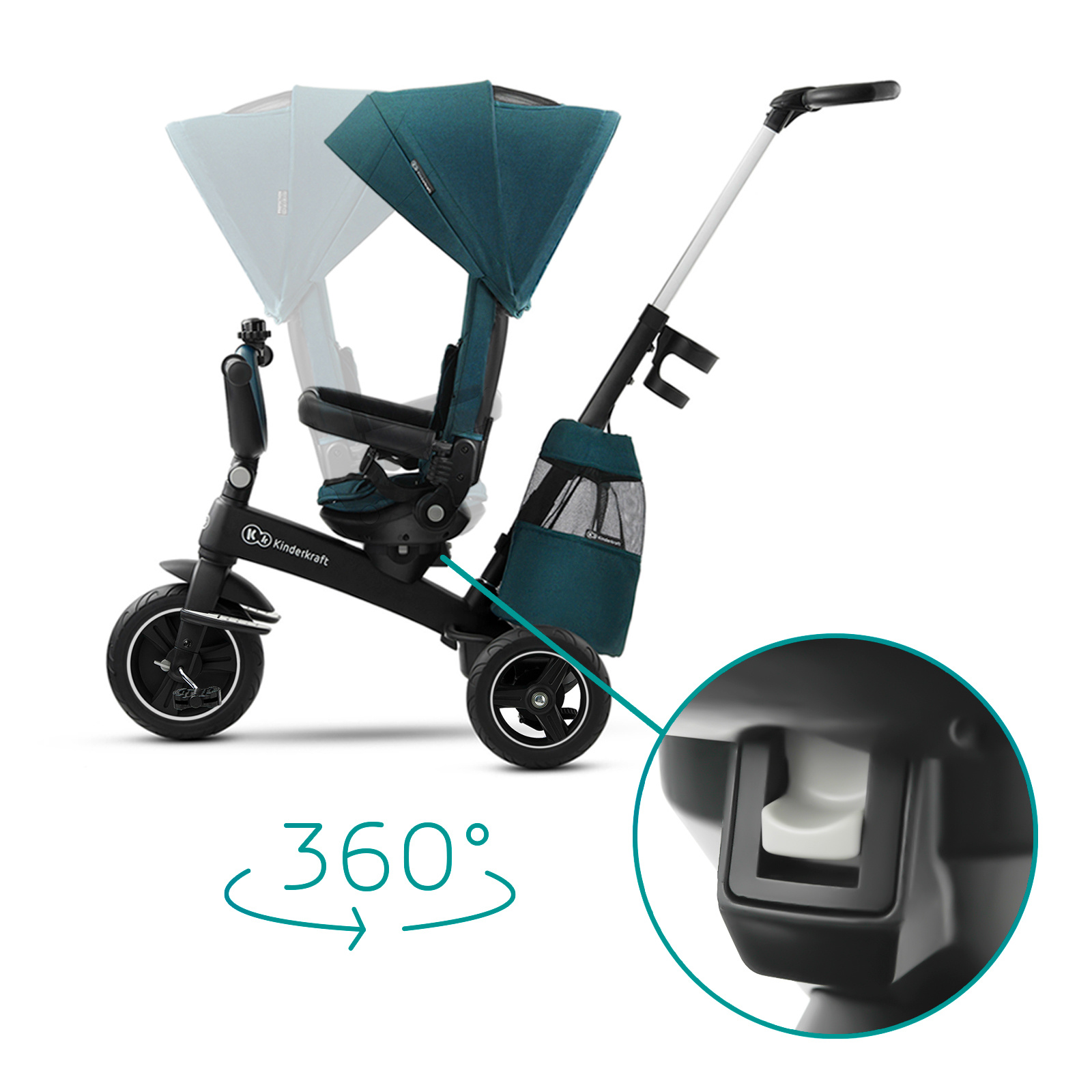 Dreirad KINDERKRAFT EASYTWIST