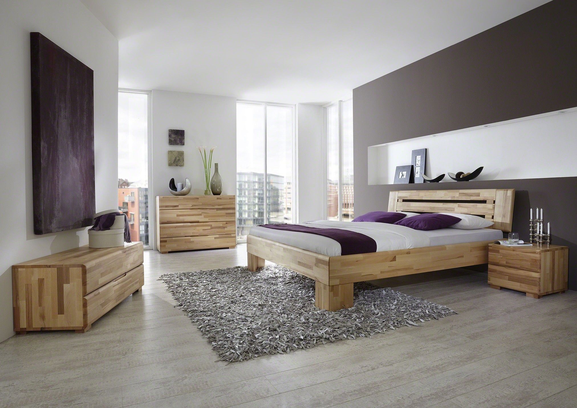 Holzbett Avantgarde