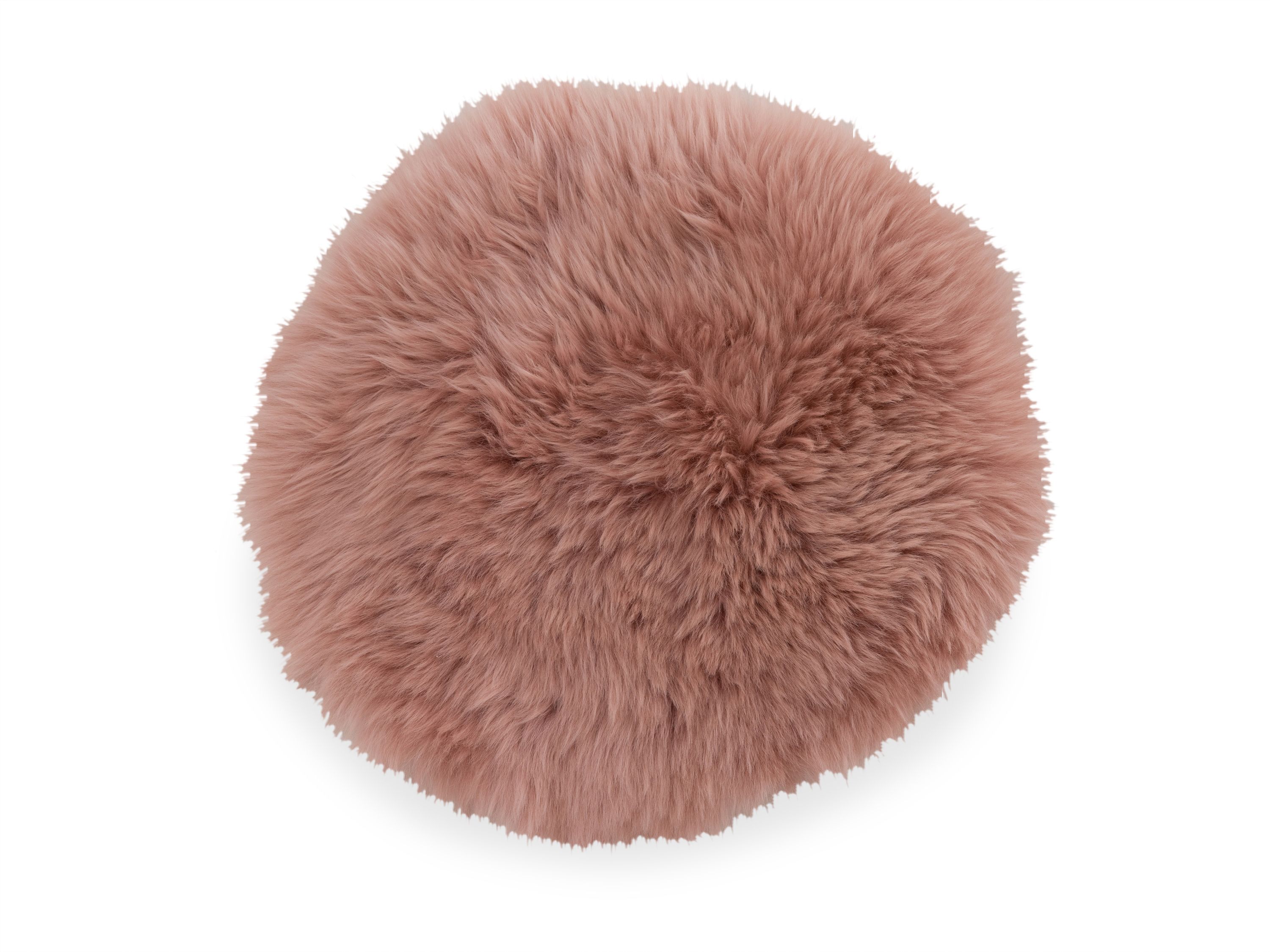 Sitzkissen LAMMFELL rosa