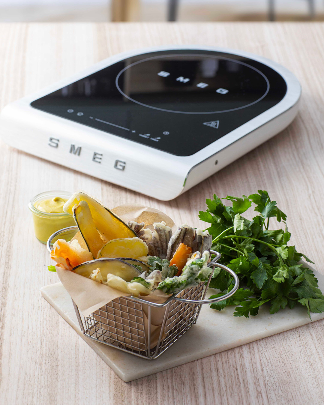 Induktionskochfeld Tisch smeg