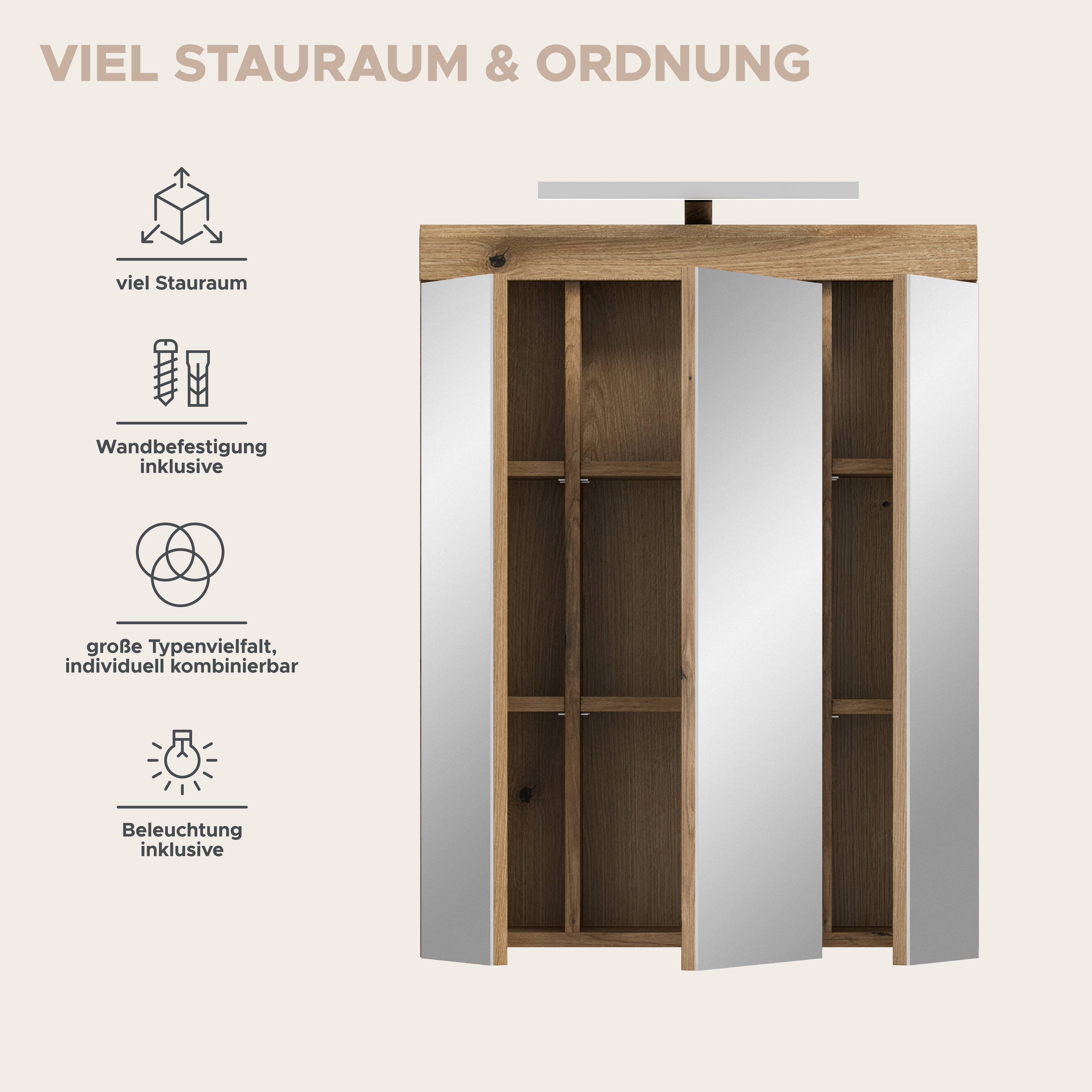 Spiegelschrank SCOUT