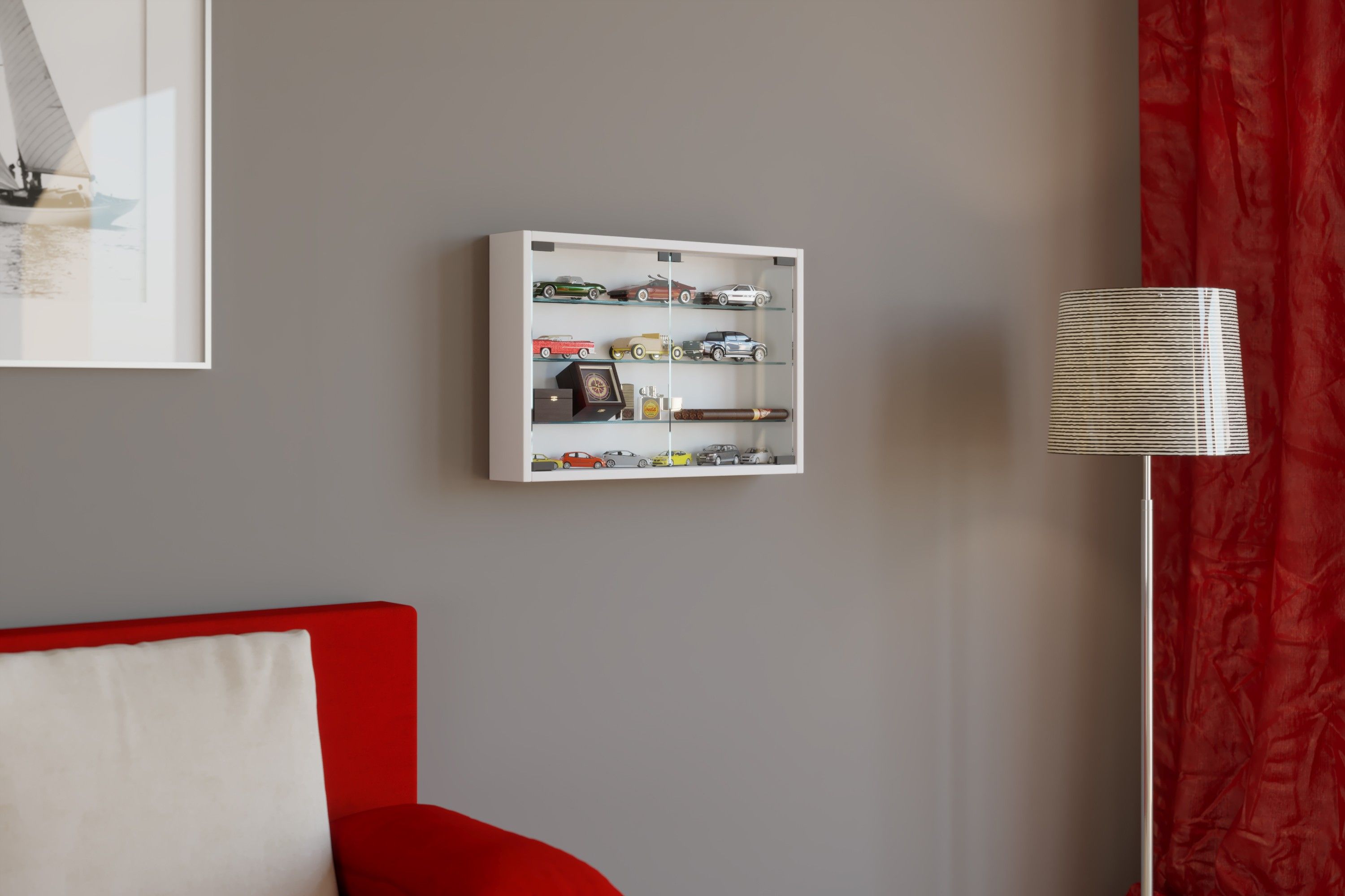Wandvitrine MANDOSA M