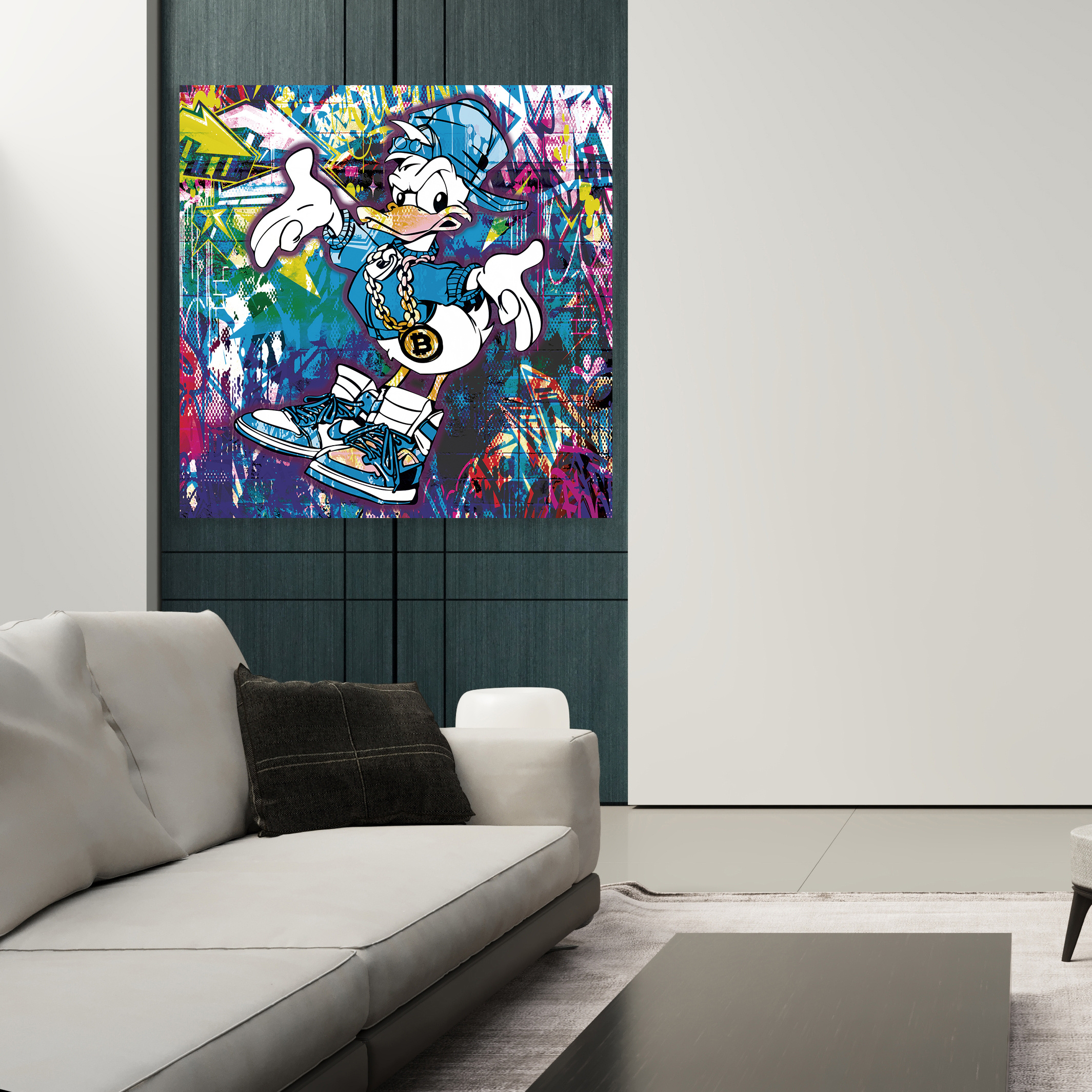 Acrylglasbild Graffiti