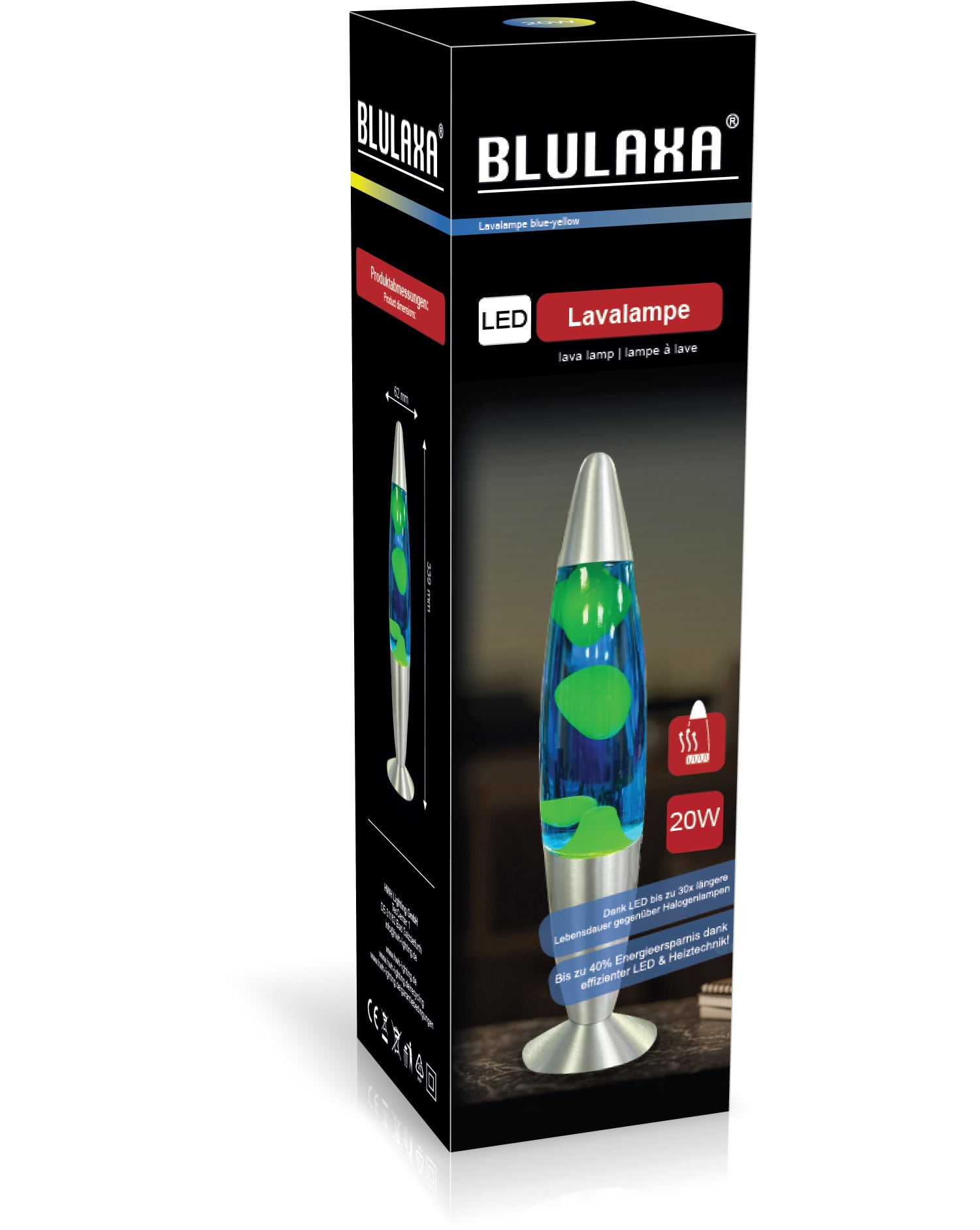 Lavaleuchte LED FINO
