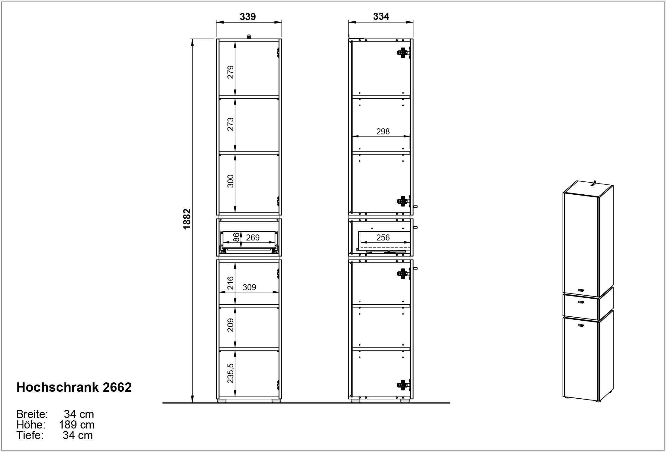 Hochschrank HARPER GIFU