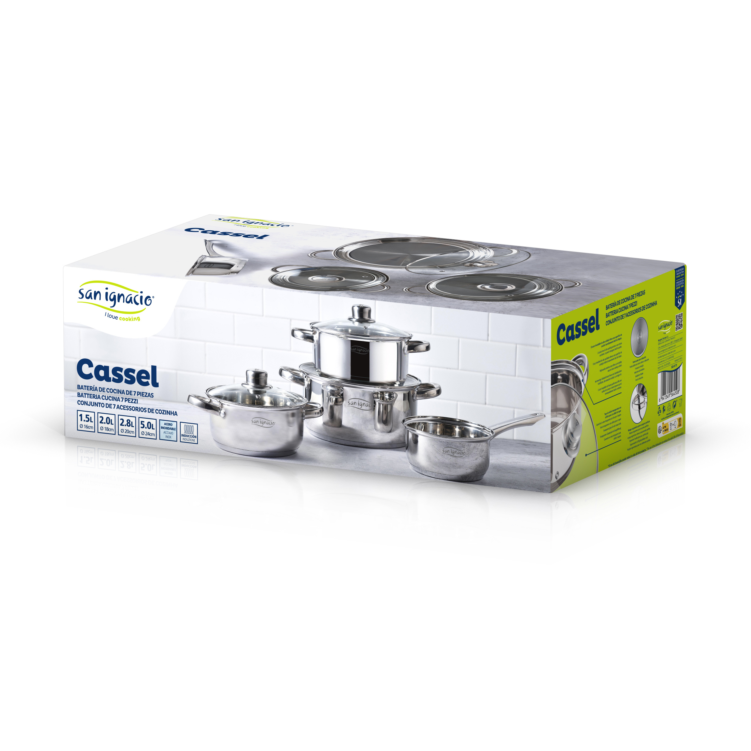 Topf-Set CASSEL 4-teilig