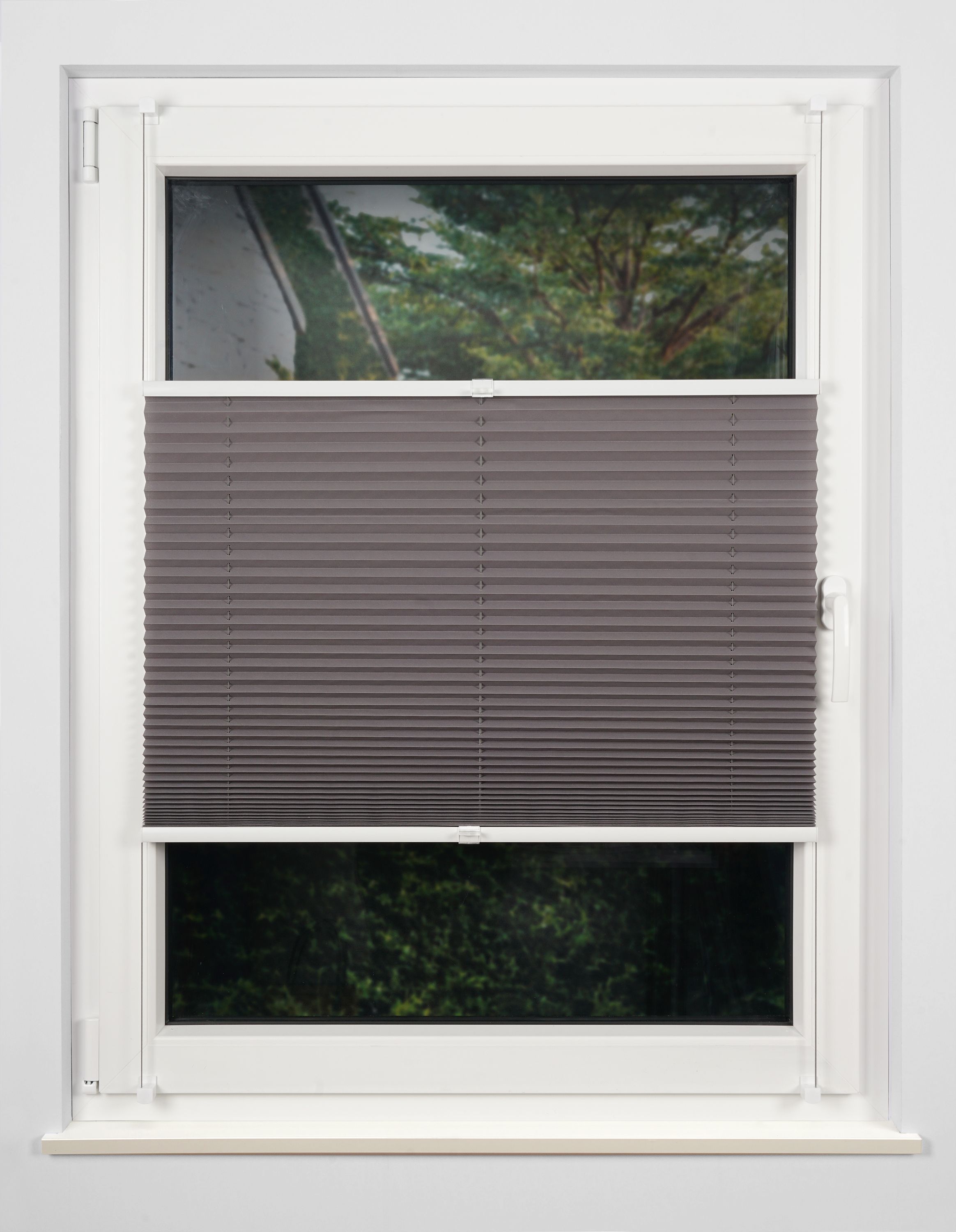 Plissee FREE grau 65x130cm