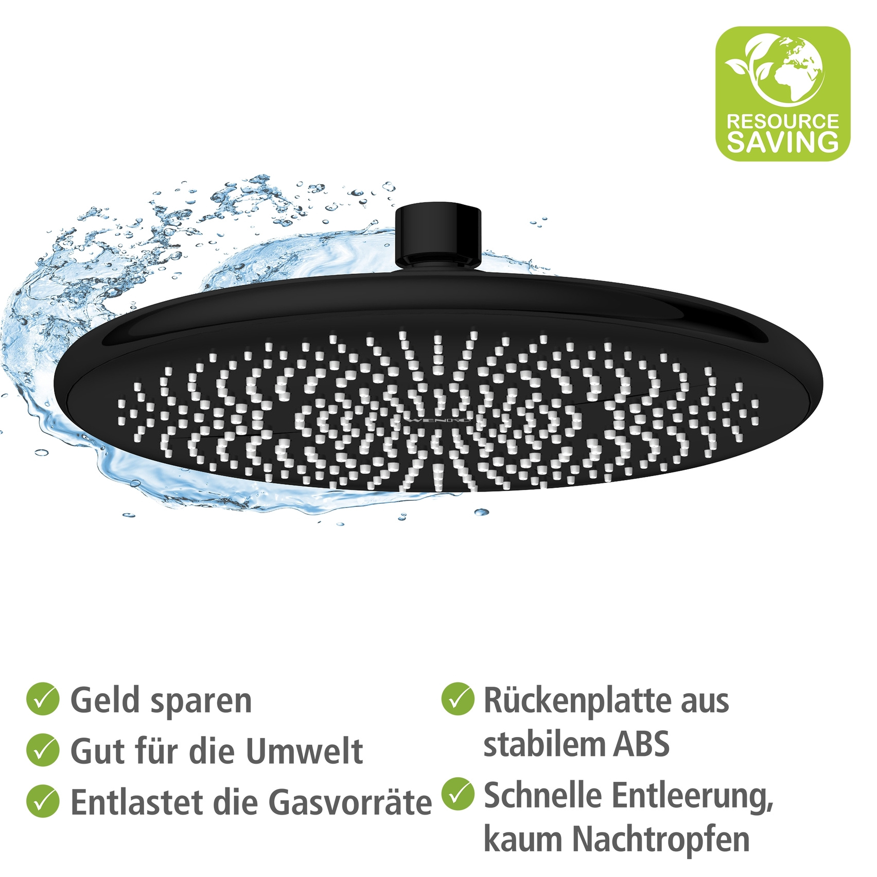Regenduschkopf WATERSAVING