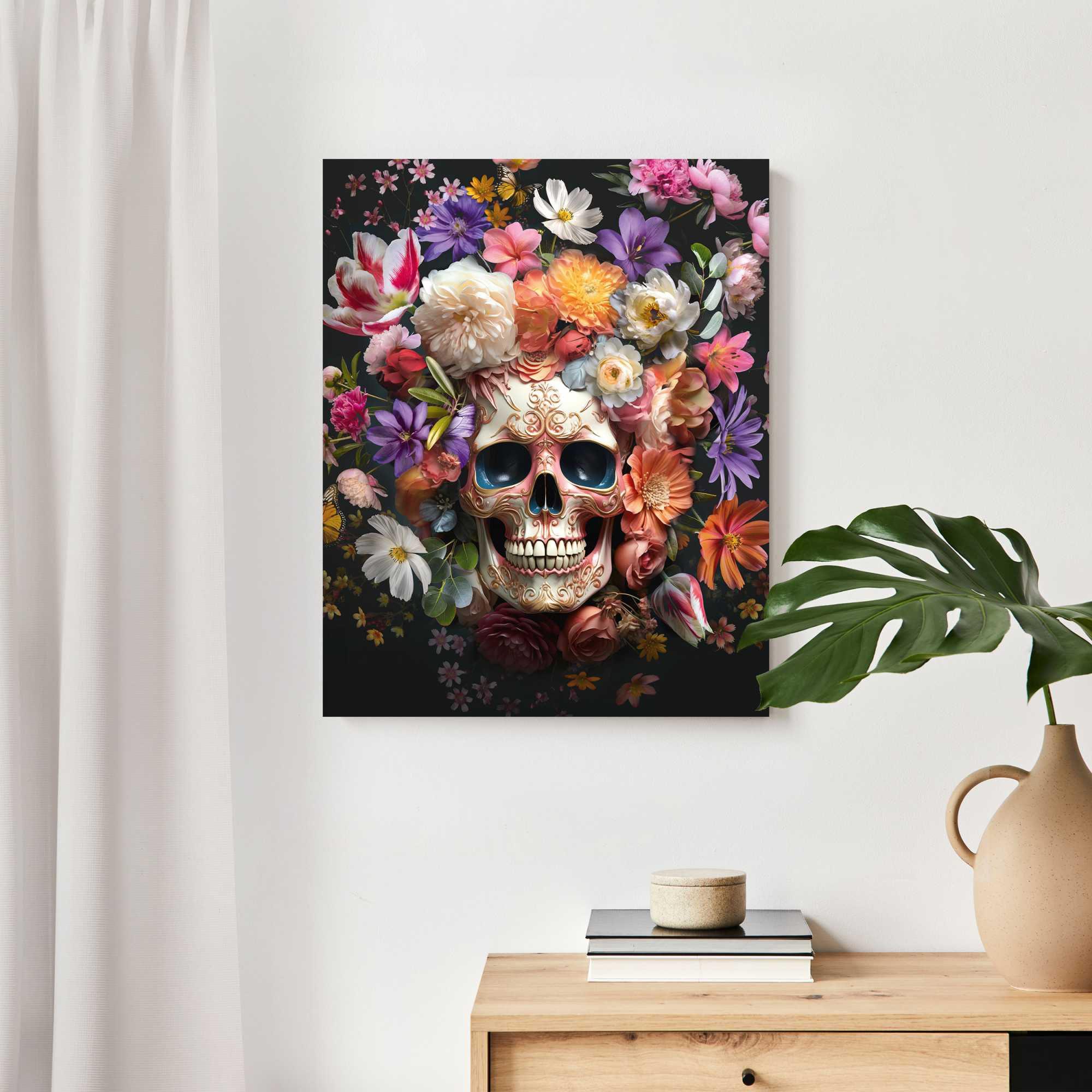 Bild FLORAL SKULL