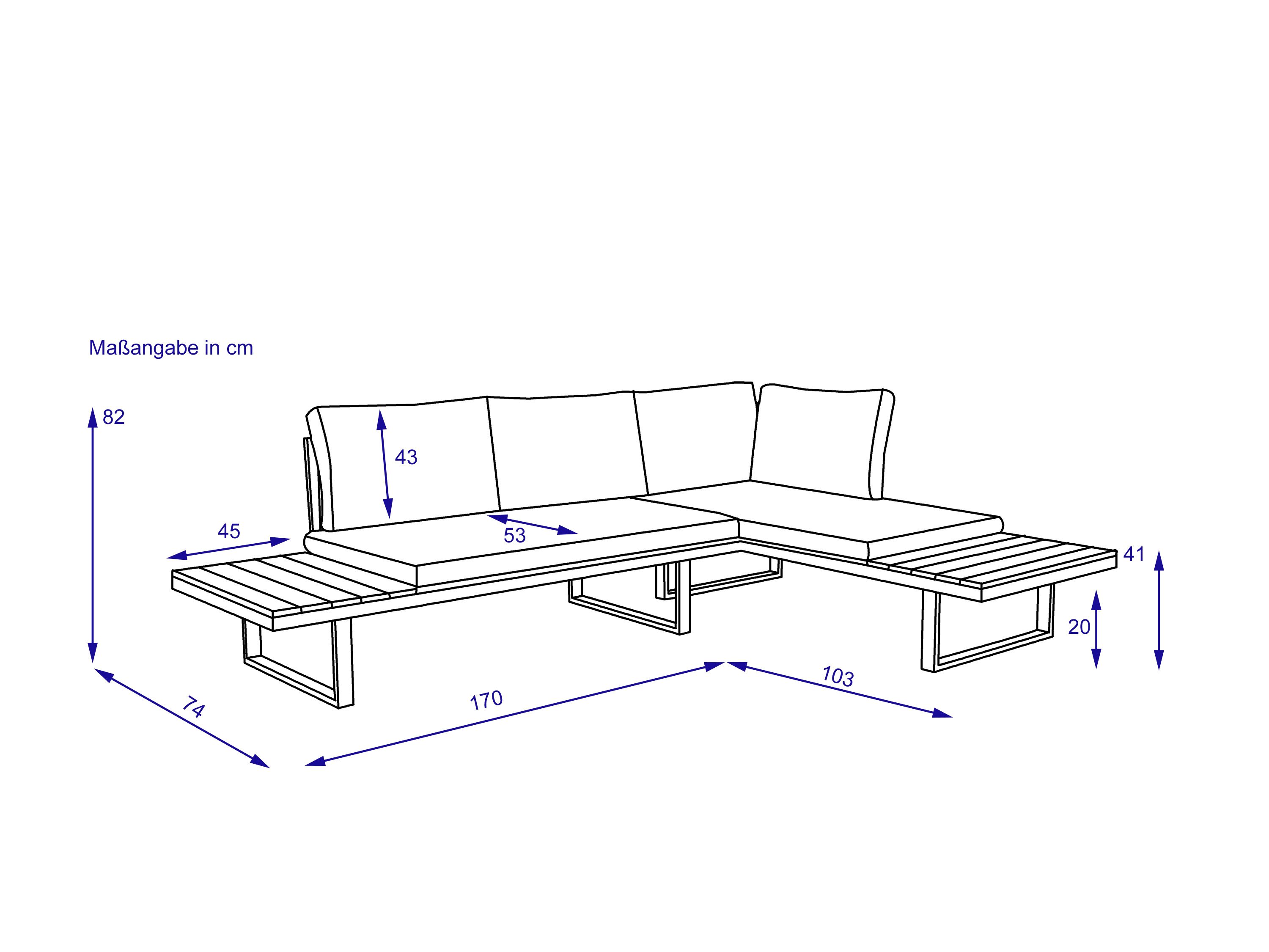 Loungeecke Outdoor Runei