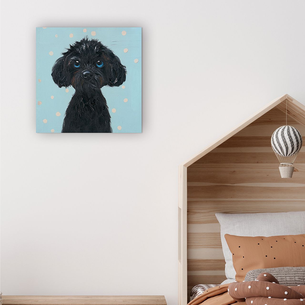 Gemälde BLACK PUPPY