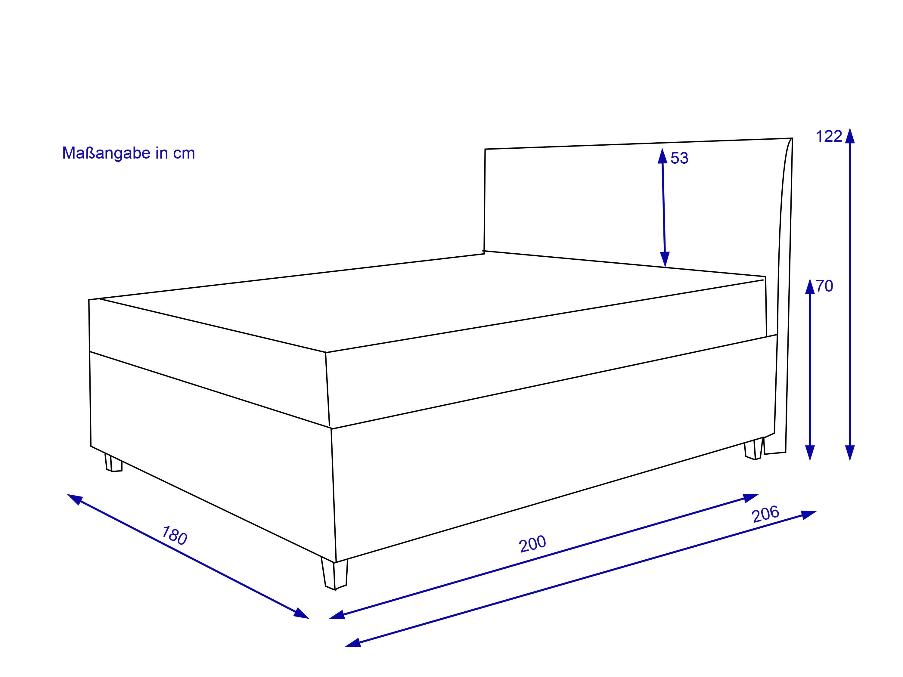 Boxspringbett SANSIBAR KATTEGAT