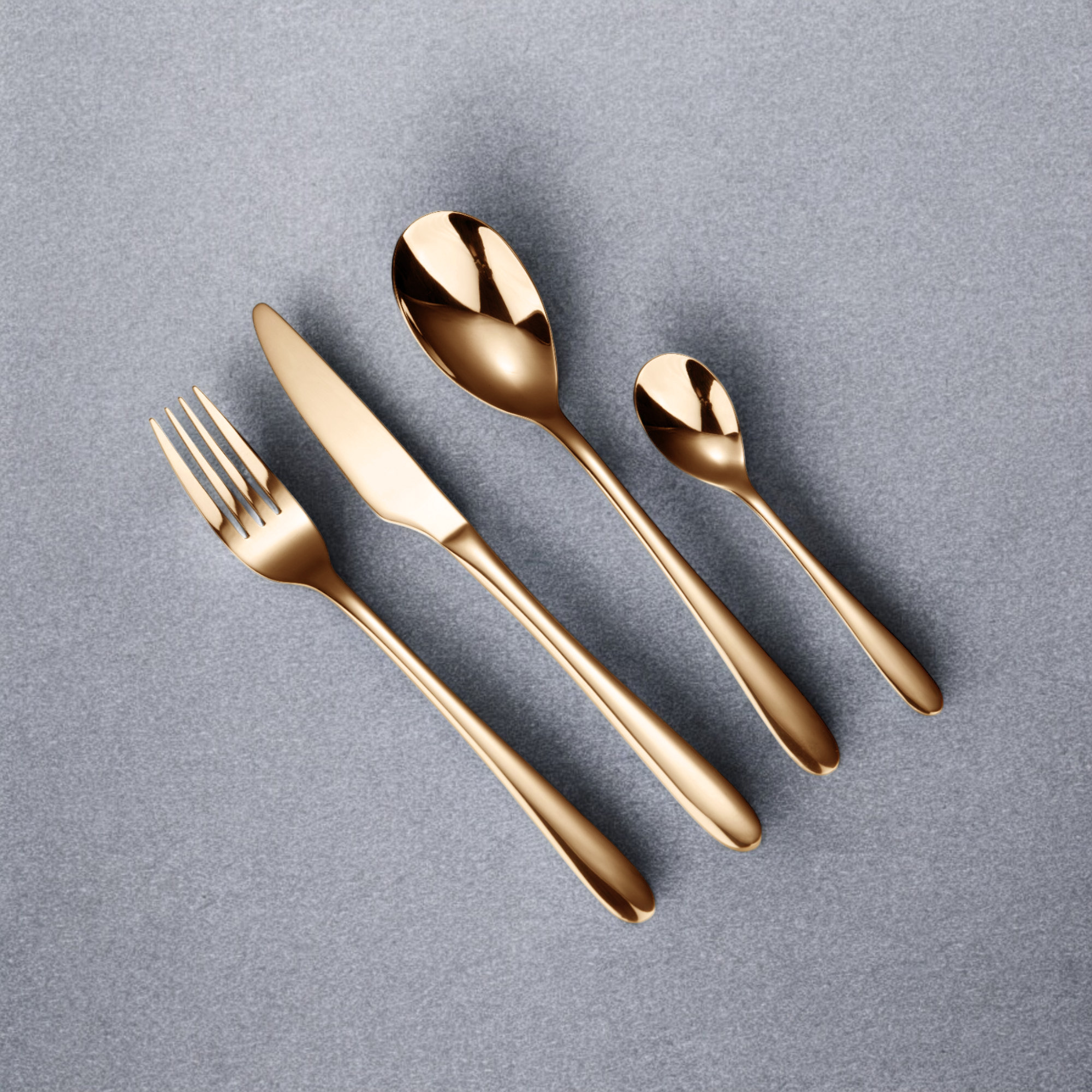 Besteck-Set PRAGA kupfer