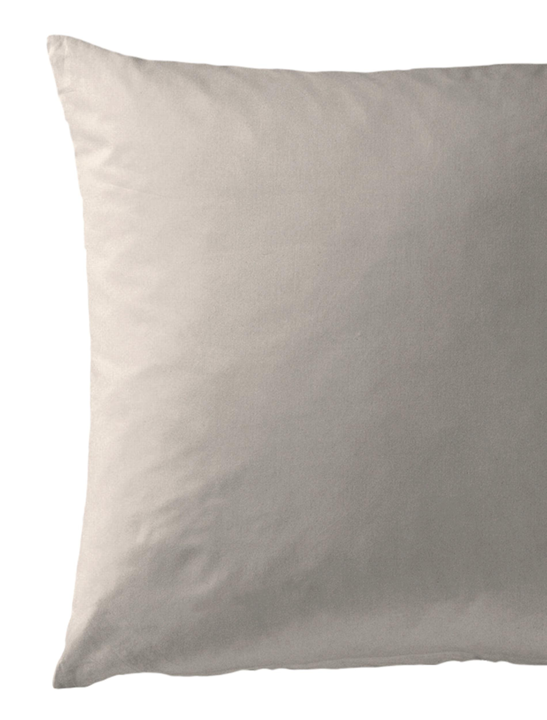 Bettwäsche Mako-Satin taupe