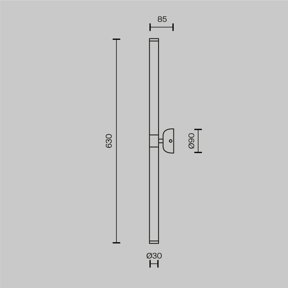 Wandleuchte AXIS