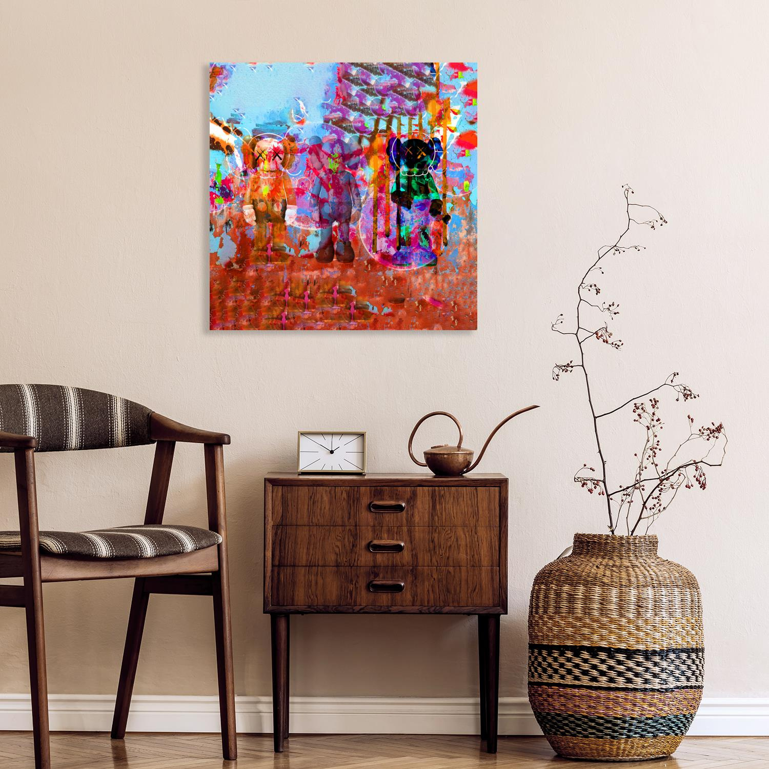 Acrylglasbild Graffiti