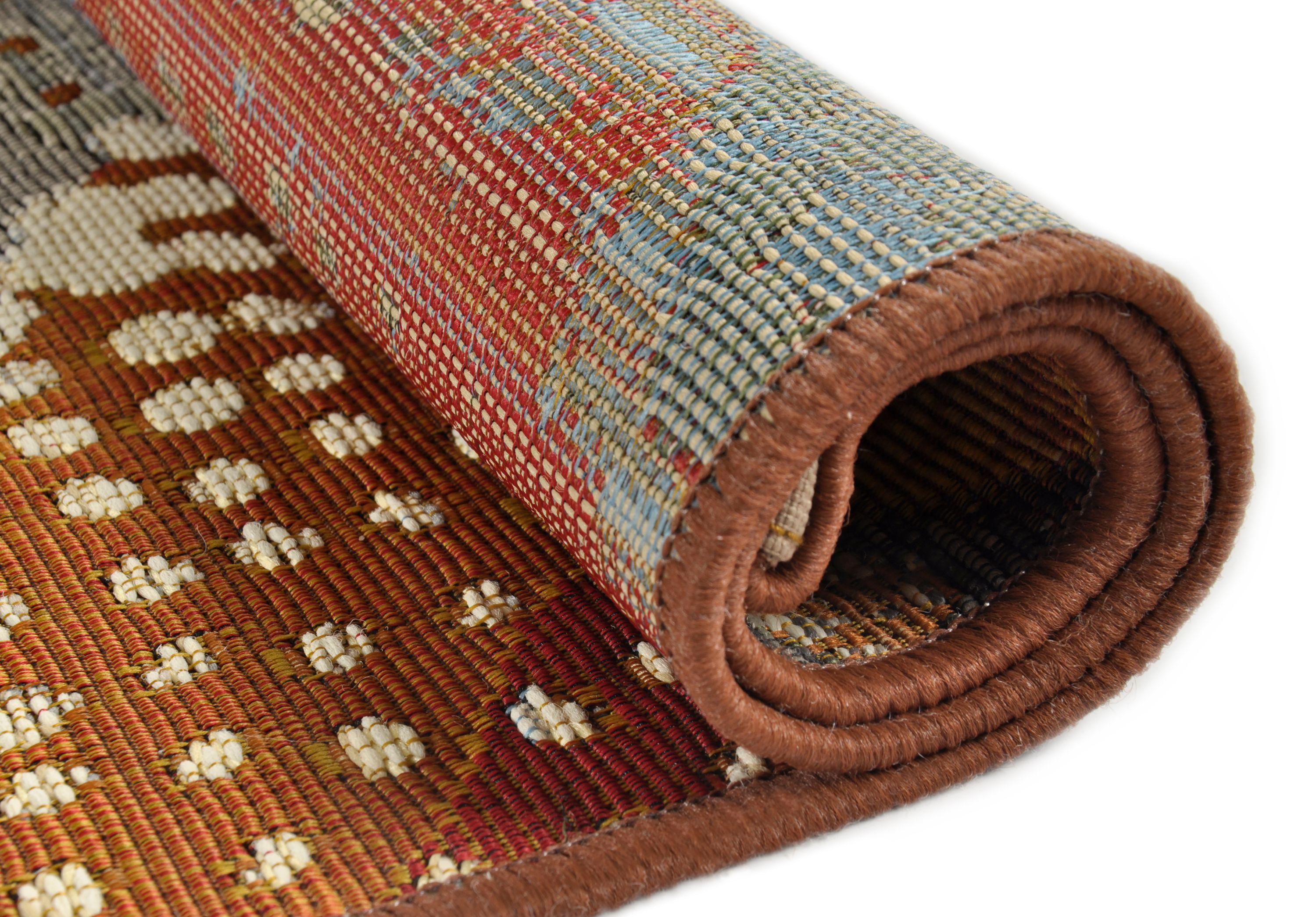 Teppich AURORA braun/multi