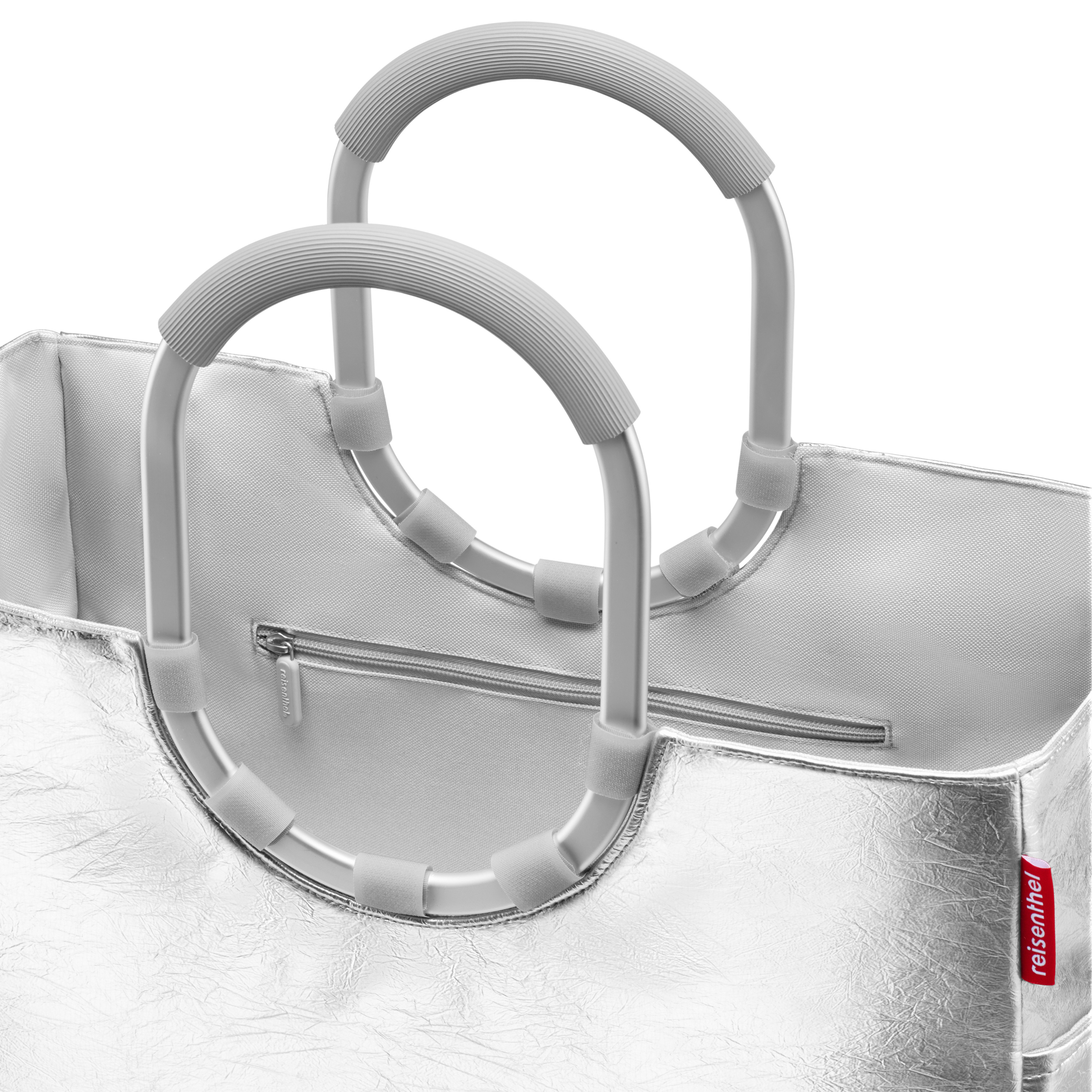 loopshopper reisenthel L - SILVER crackle
