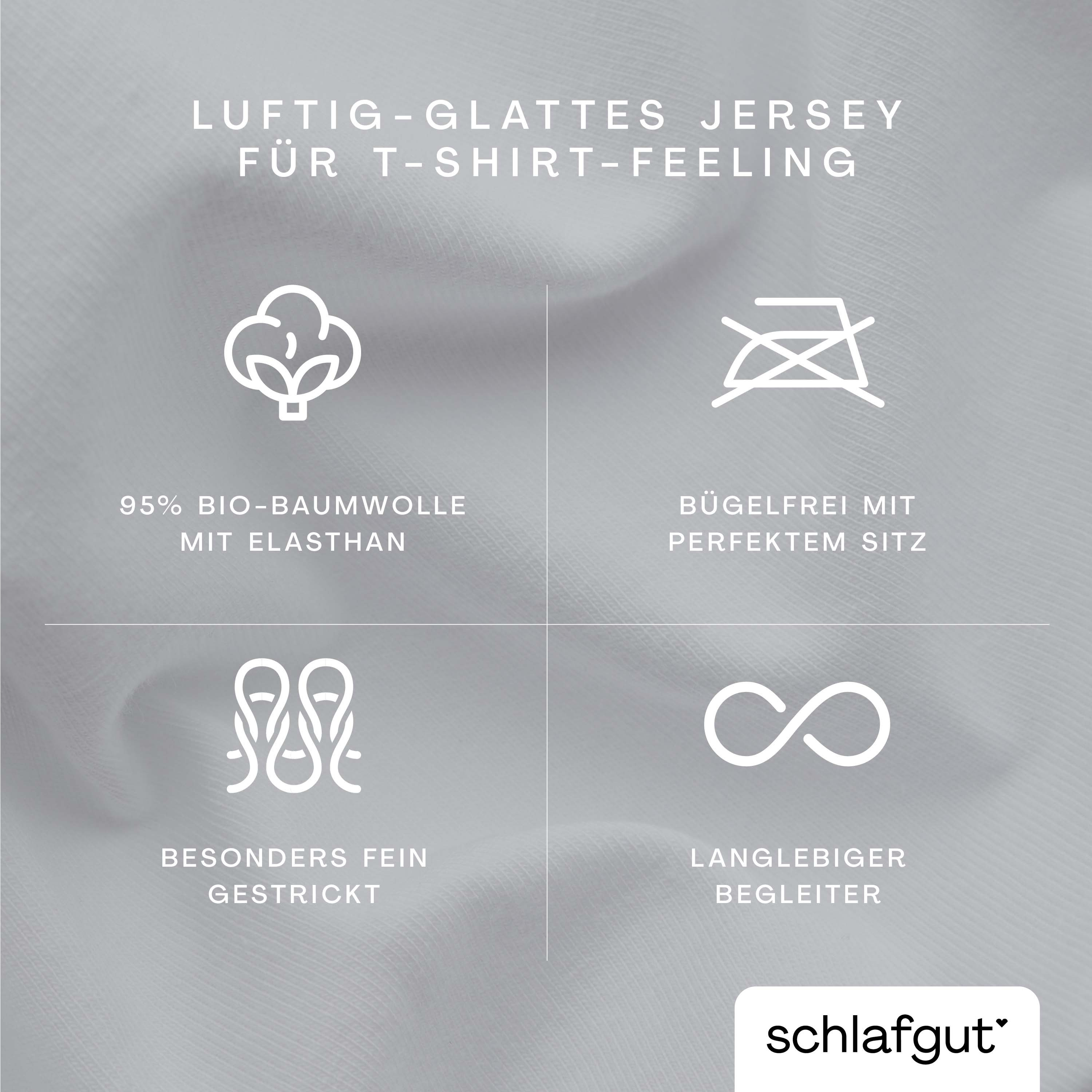 Kissenbezug Knitted Jersey