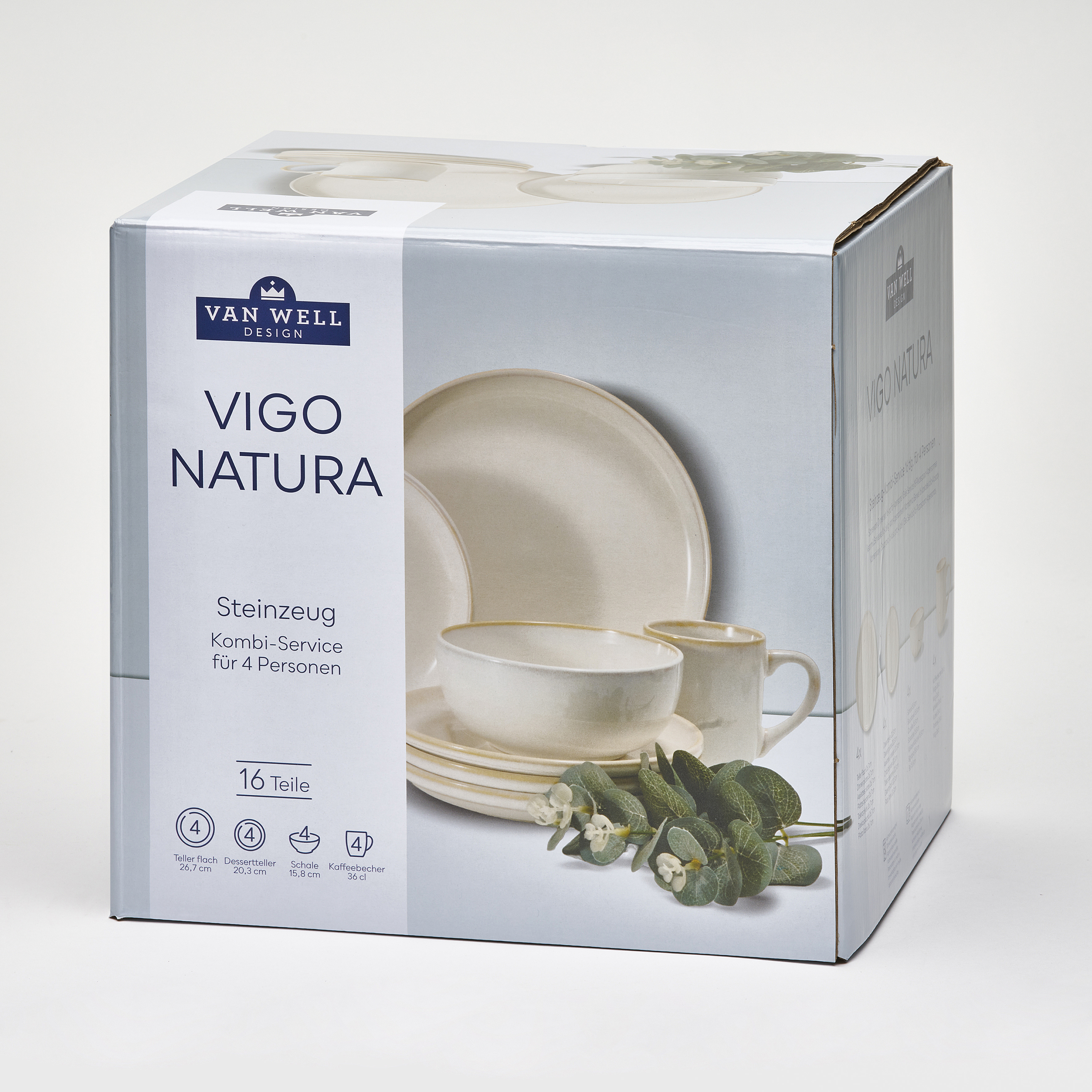 Komplettgeschirr VIGO NATURA