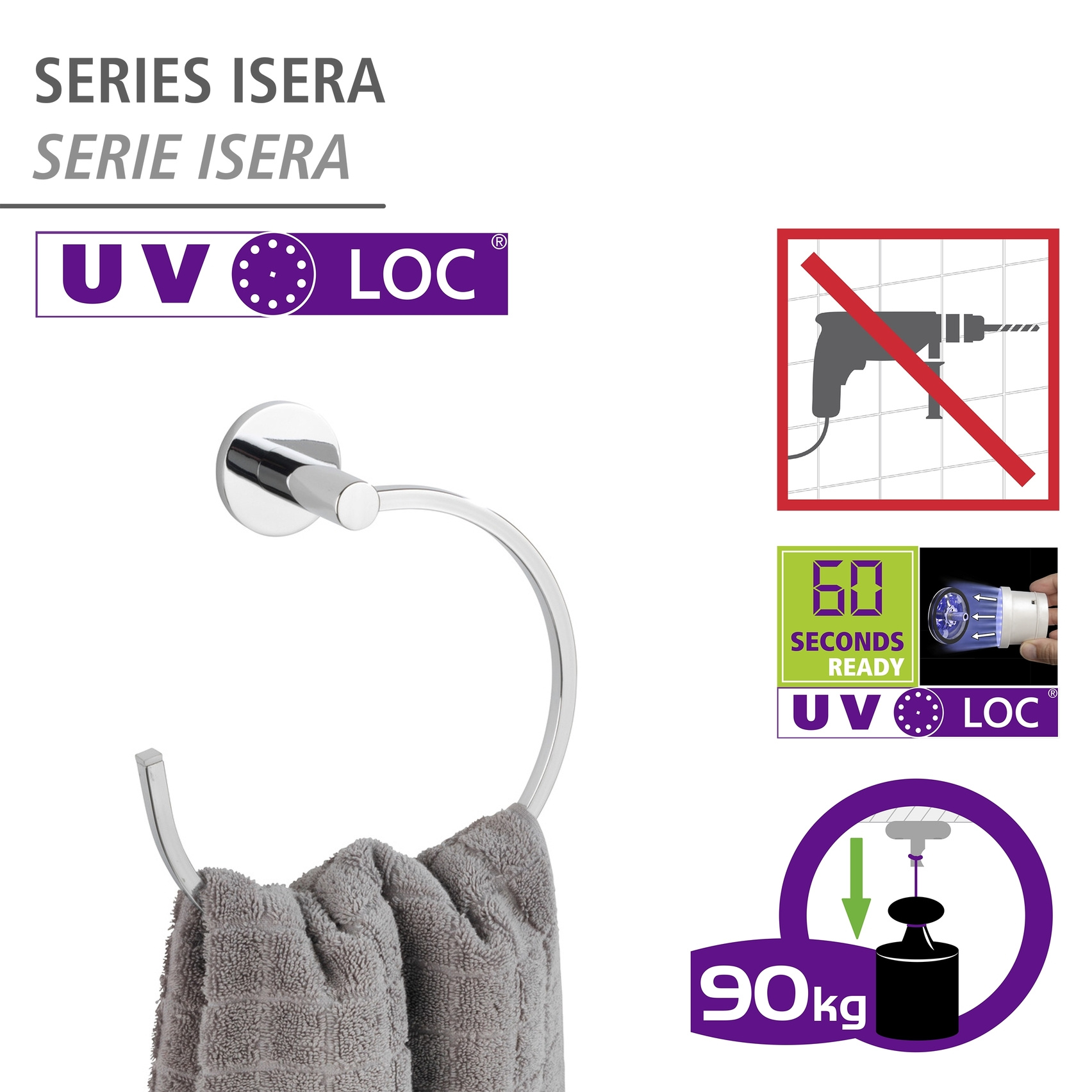 Handtuchring UV-LOC® ISERA