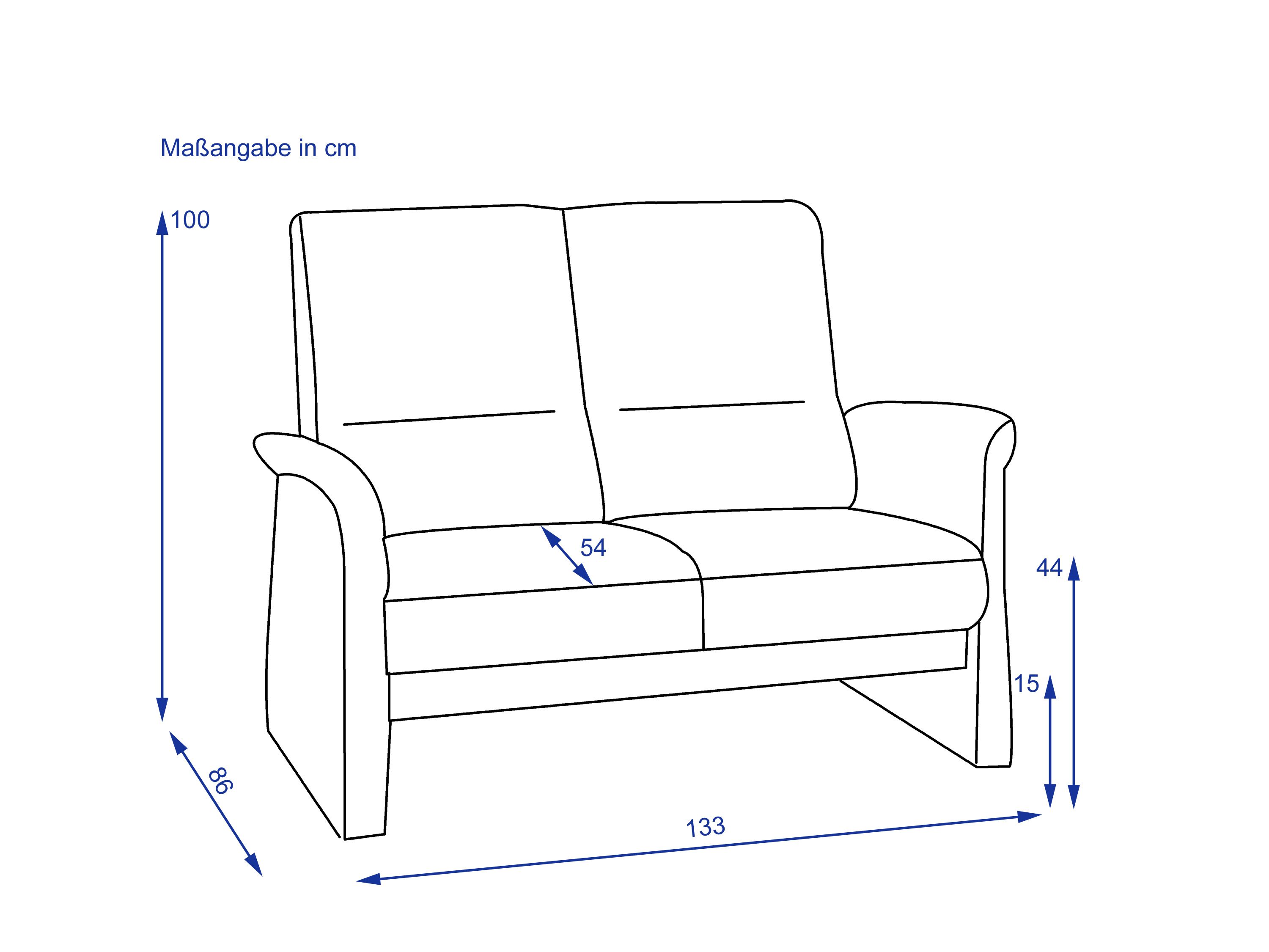Sofa himolla 2 Sitzer BODENSEE 1