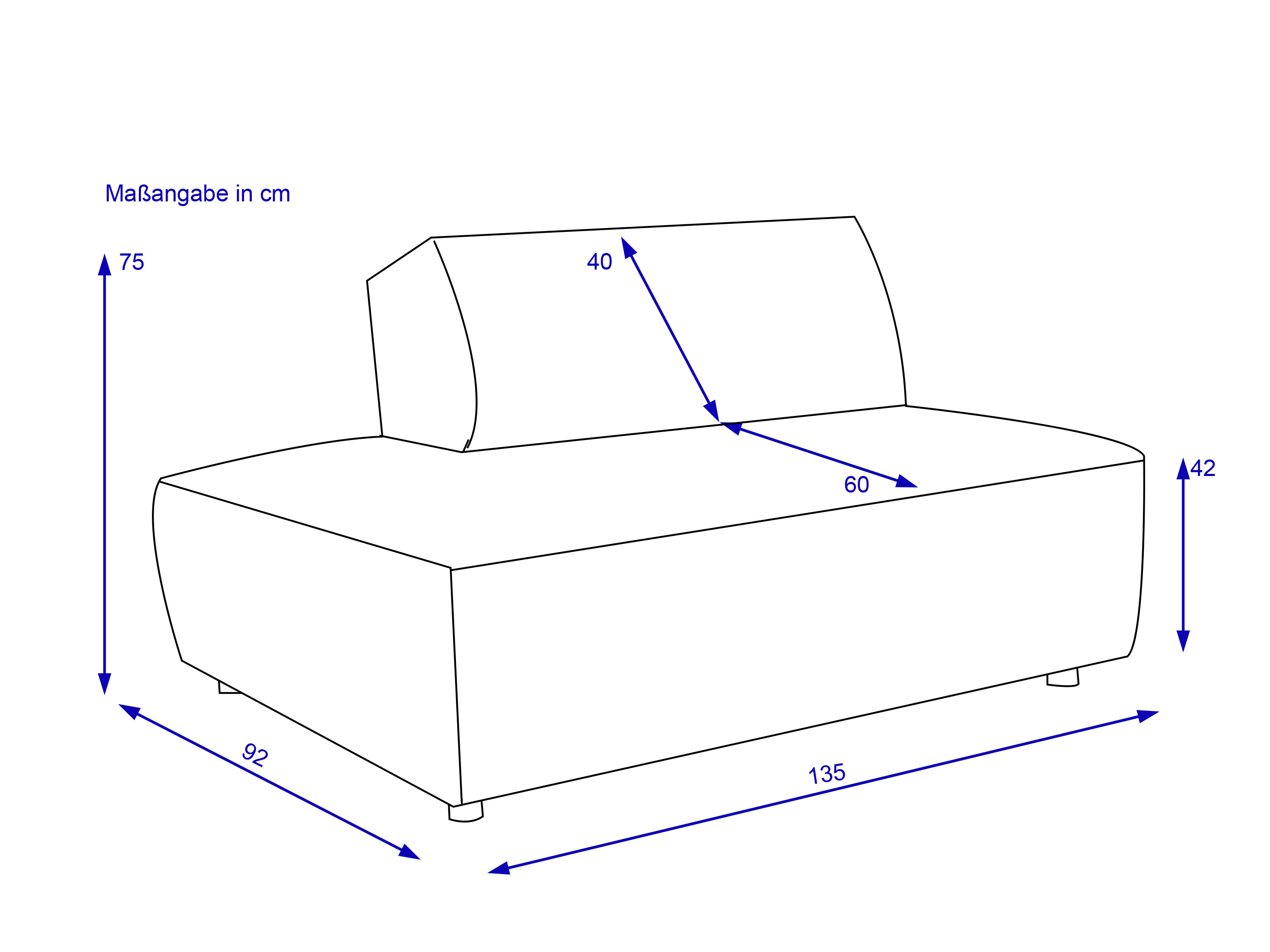 Sofaelement SANSIBAR EKESTAD