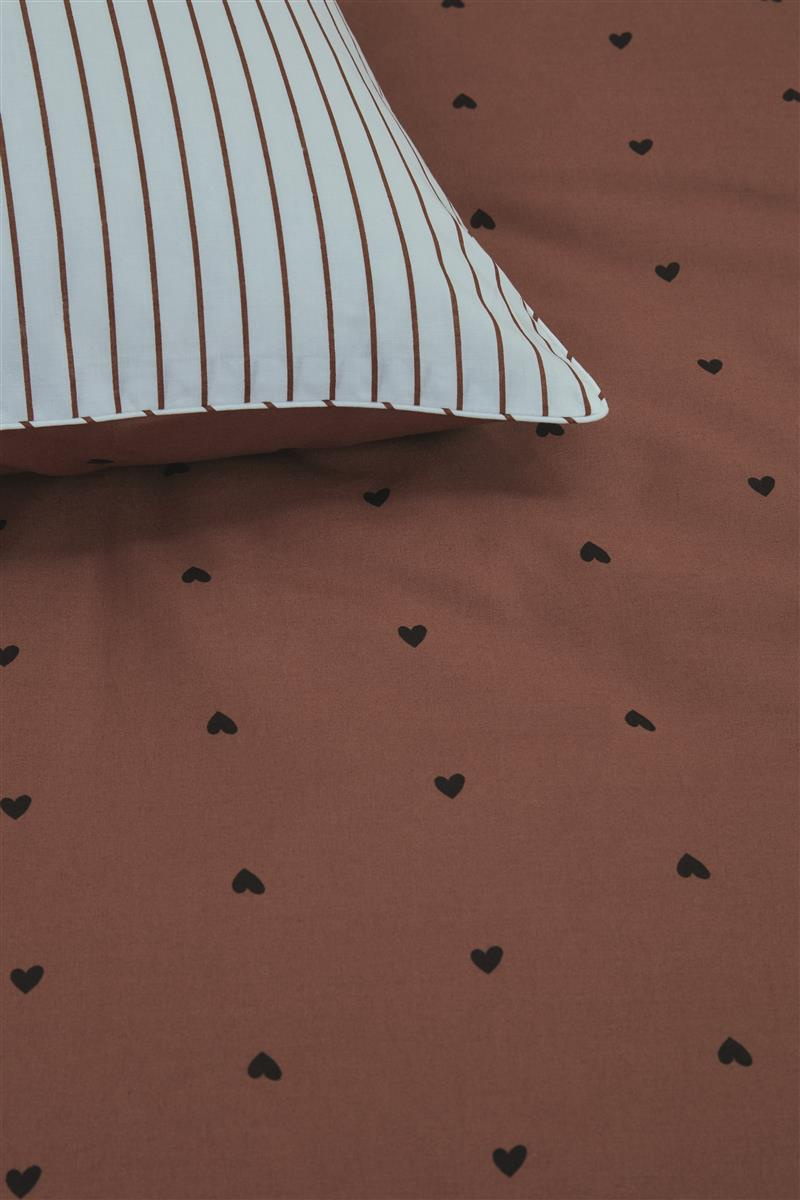 Bettwäsche STRIPED HEARTS