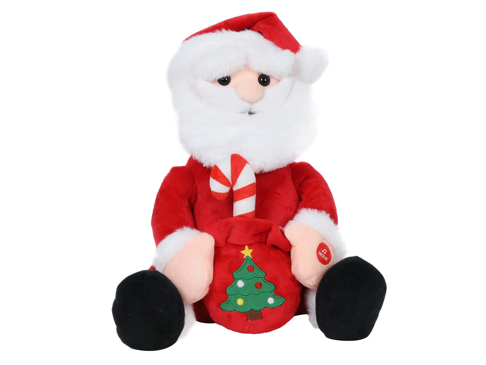 Plüschfigur WEIHNACHTSMANN
