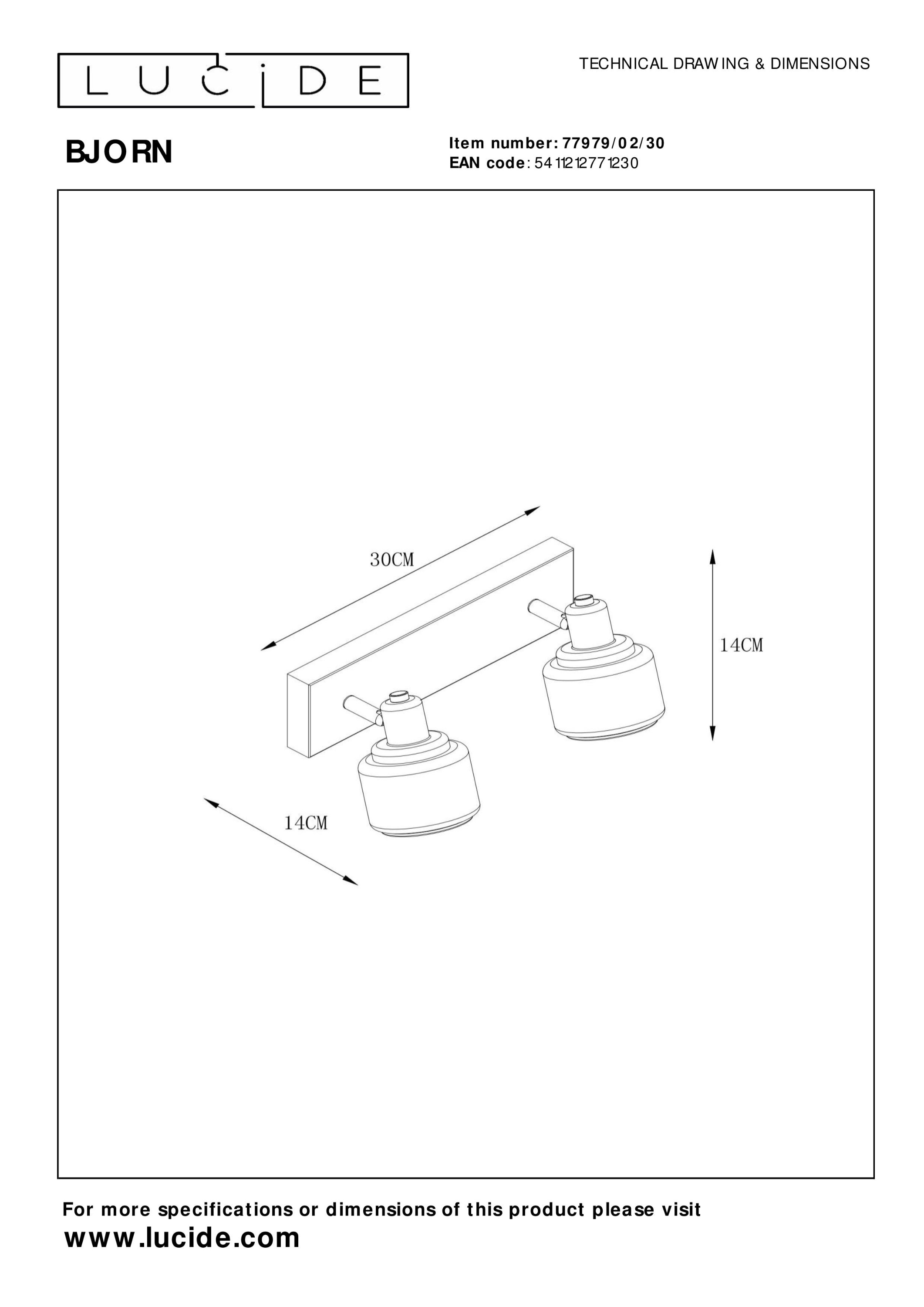 Deckenleuchte BJORN