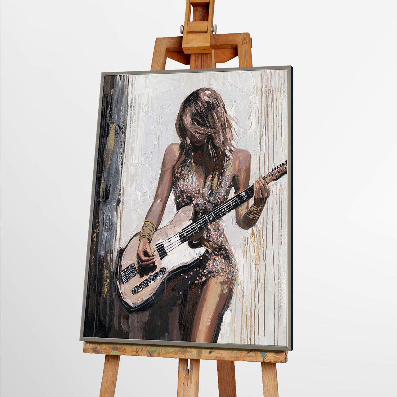 Gemälde GUITAR GIRL