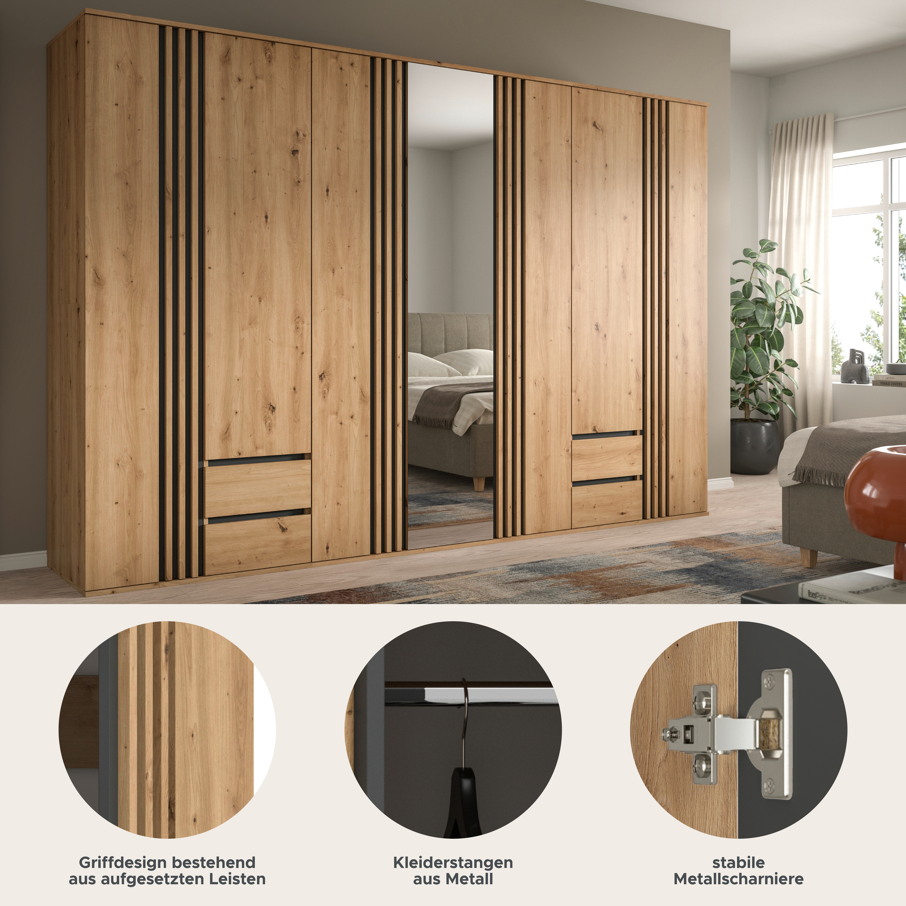 Kleiderschrank TOFTA