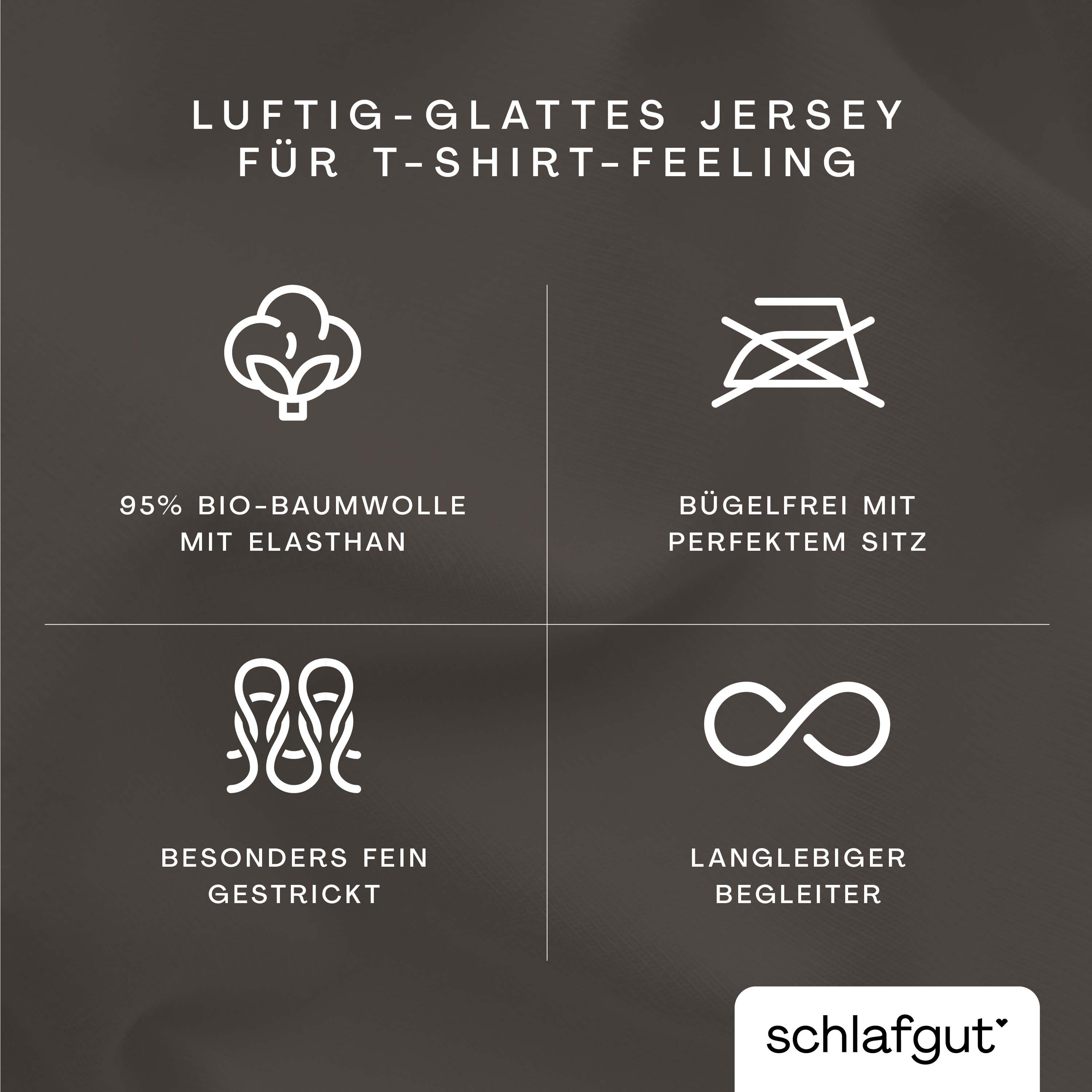 Kissenbezug Knitted Jersey
