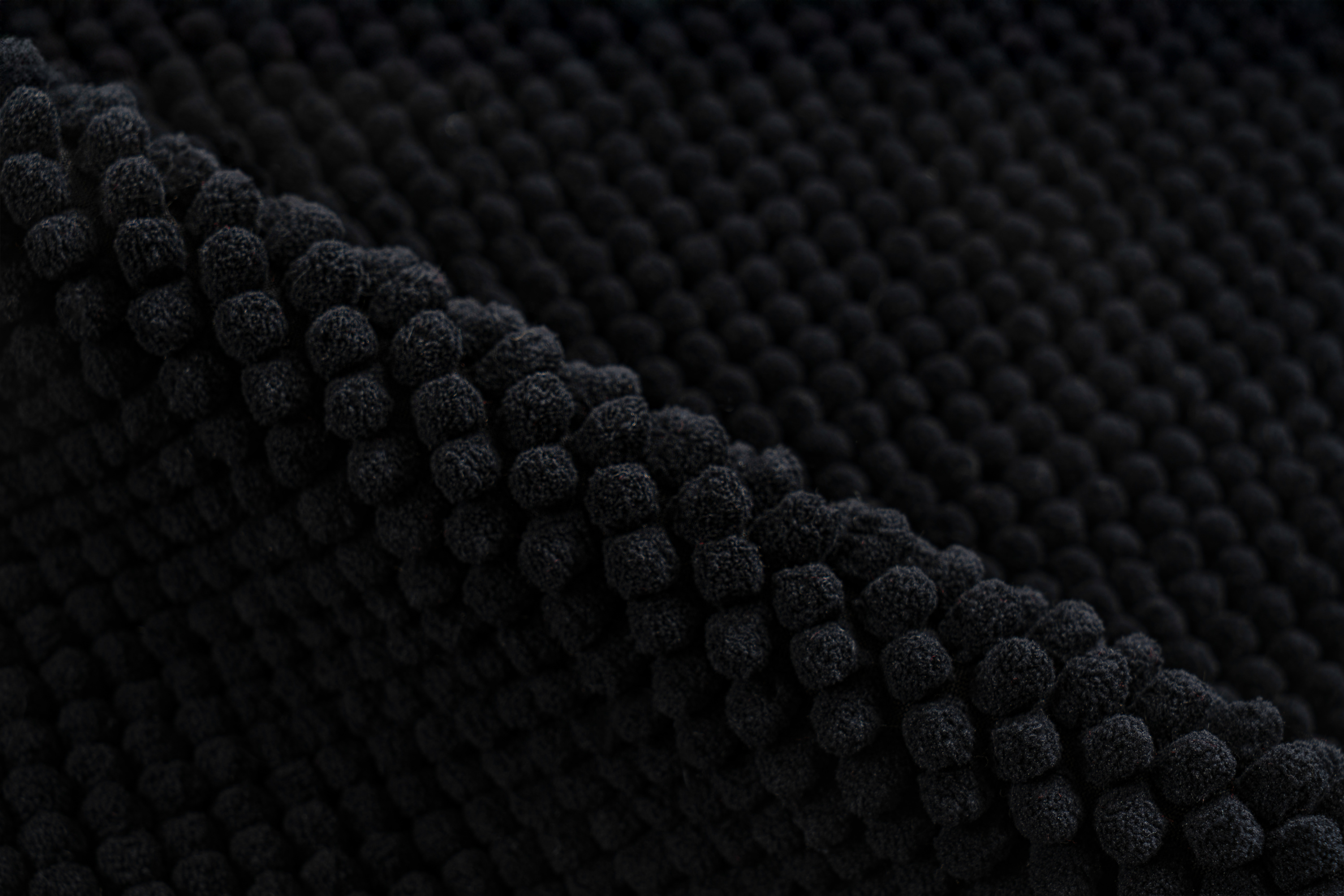 Badematte MONZA schwarz