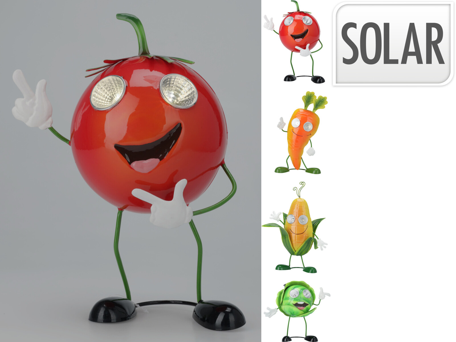 Dekofigur SOLAR GEMÜSE