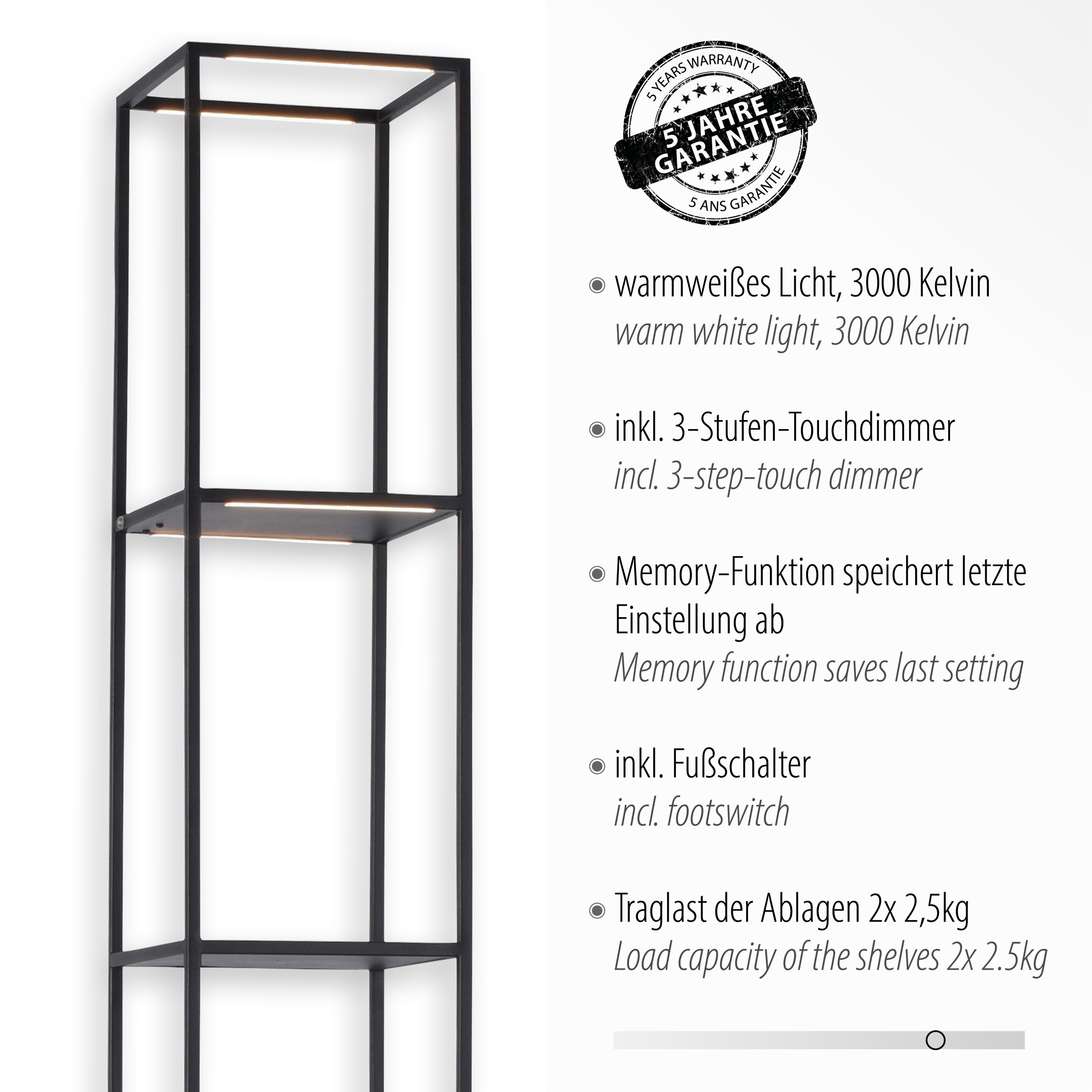 Stehleuchte CONTURA LED