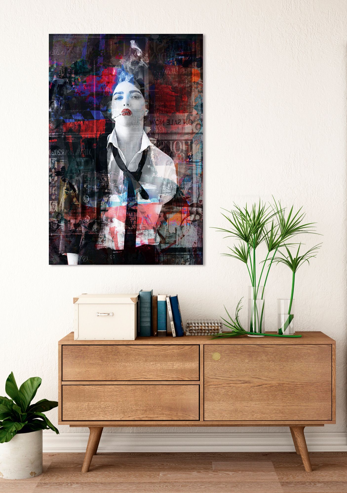 Glasbild POP IKONE